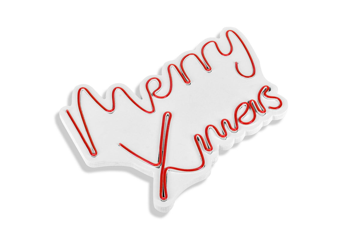 Lampă neon Merry Christmas, Diverse culori, 43x33x2 cm - Roșu | SKU: 395NGR1948 | Lampă neon Merry Christmas, 43x33x2 cm, varianta Roșu, produs pentru amenajarea locuinței, disponibil online în România la CasaMob