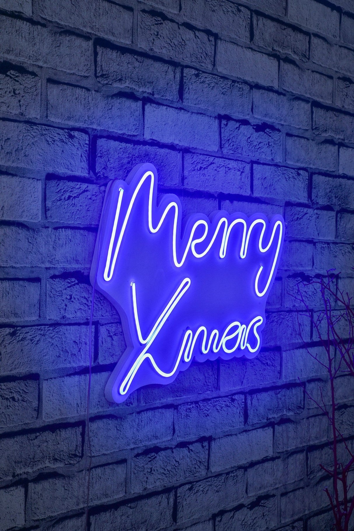 Lampă neon Merry Christmas, Diverse culori, 43x33x2 cm - Albastru | SKU: 395NGR1949 | Lampă neon Merry Christmas, 43x33x2 cm, varianta Albastru, produs pentru amenajarea locuinței, disponibil online în România la CasaMob
