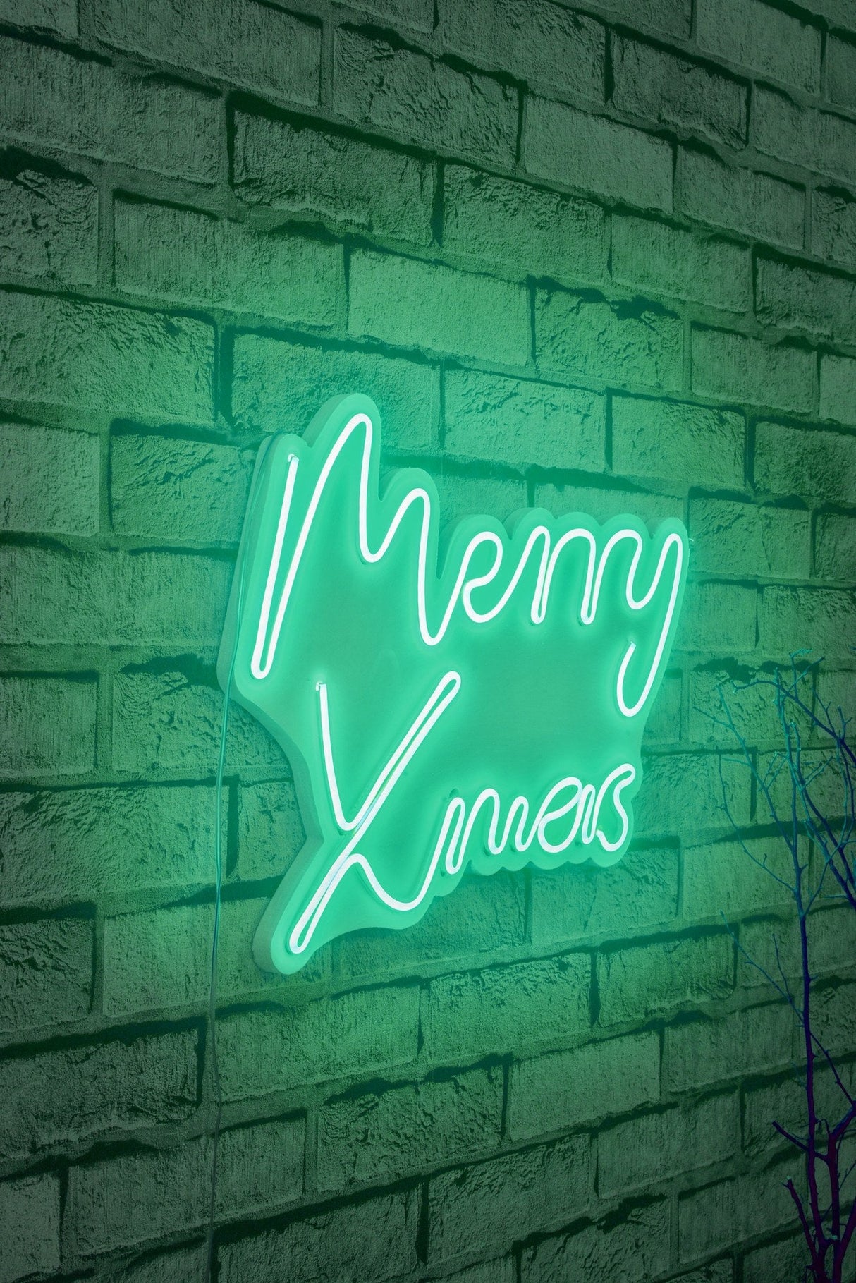 Lampă neon Merry Christmas, Diverse culori, 43x33x2 cm - Verde | SKU: 395NGR1950 | Lampă neon Merry Christmas, 43x33x2 cm, varianta Verde, produs pentru amenajarea locuinței, disponibil online în România la CasaMob