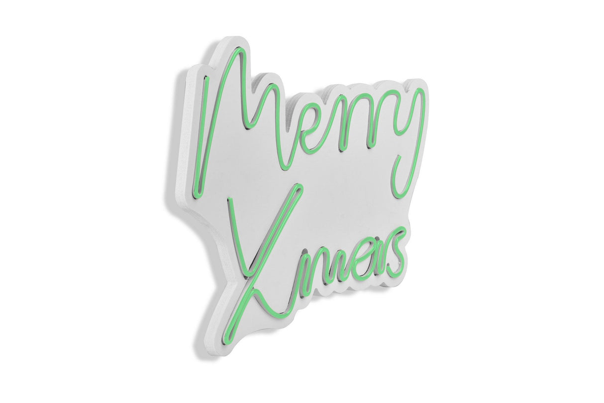 Lampă neon Merry Christmas, Diverse culori, 43x33x2 cm - Verde | SKU: 395NGR1950 | Lampă neon Merry Christmas, 43x33x2 cm, varianta Verde, produs pentru amenajarea locuinței, disponibil online în România la CasaMob
