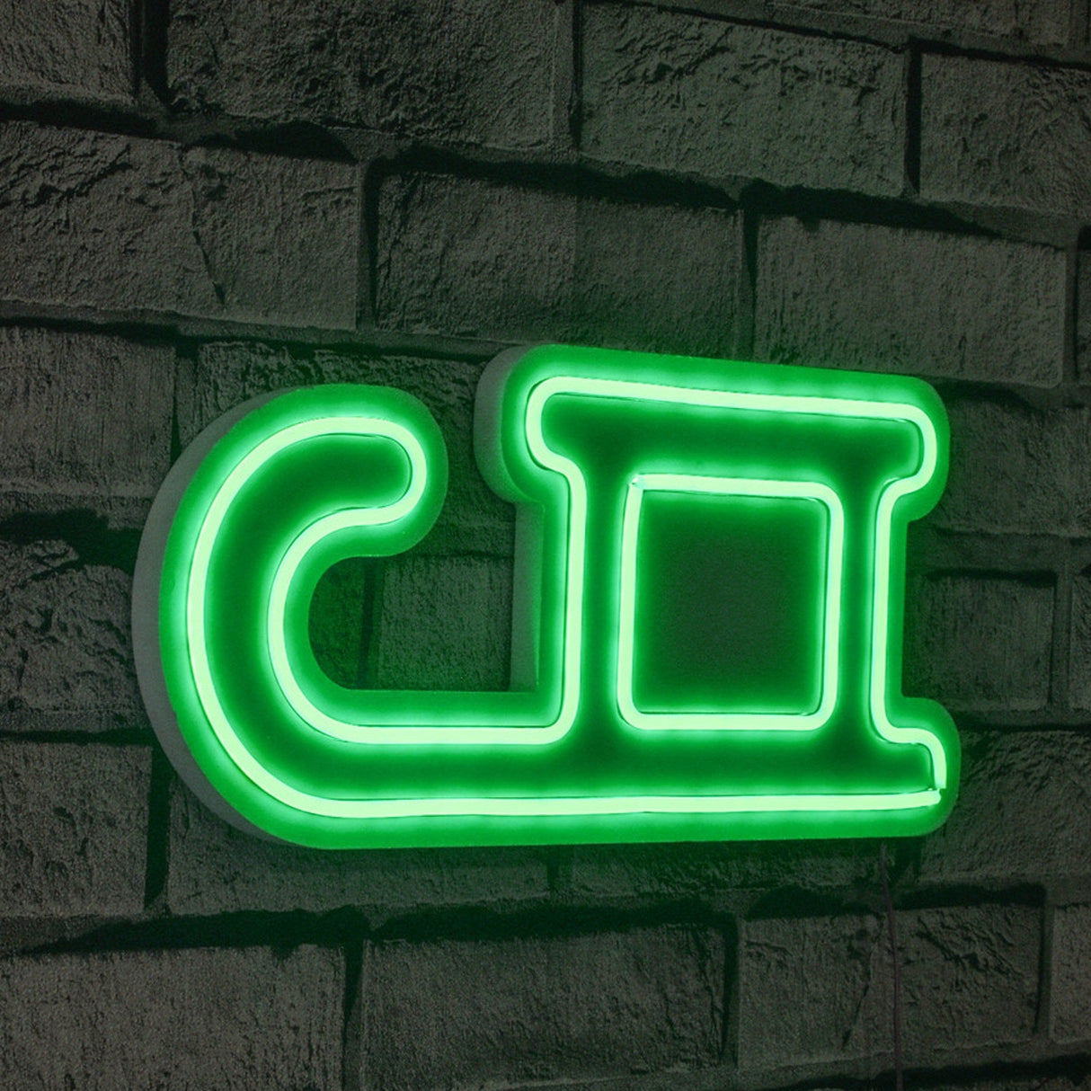 Lampă neon Sled, Diverse culori, 38x17x2 cm - Verde | SKU: 395NGR1955 | Lampă neon Sled, 38x17x2 cm, varianta Verde, produs pentru amenajarea locuinței, disponibil online în România la CasaMob