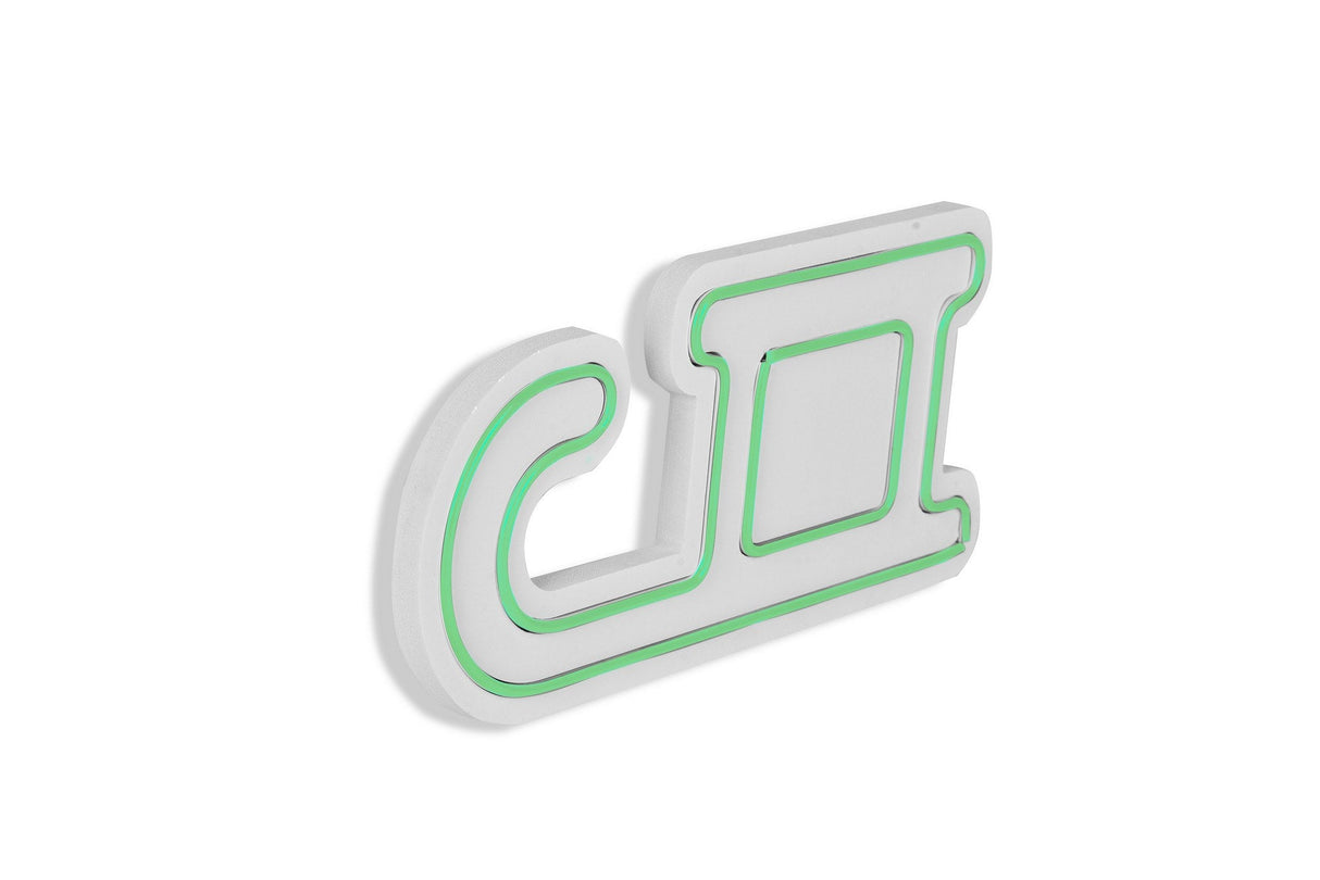 Lampă neon Sled, Diverse culori, 38x17x2 cm - Verde | SKU: 395NGR1955 | Lampă neon Sled, 38x17x2 cm, varianta Verde, produs pentru amenajarea locuinței, disponibil online în România la CasaMob