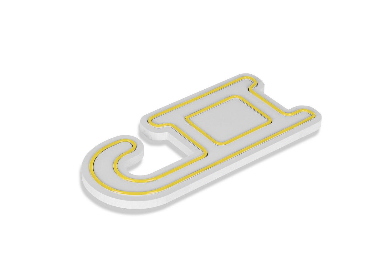 Lampă neon Sled, Diverse culori, 38x17x2 cm - Galben | SKU: 395NGR1956 | Lampă neon Sled, 38x17x2 cm, varianta Galben, produs pentru amenajarea locuinței, disponibil online în România la CasaMob