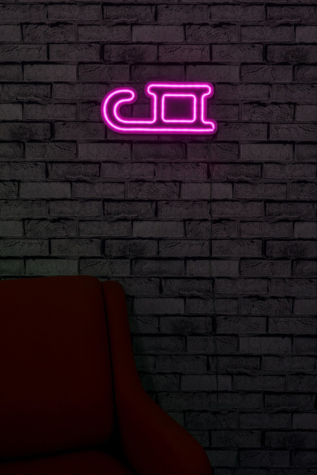 Lampă neon Sled, Diverse culori, 38x17x2 cm - Roz | SKU: 395NGR1957 | Lampă neon Sled, 38x17x2 cm, varianta Roz, produs pentru amenajarea locuinței, disponibil online în România la CasaMob