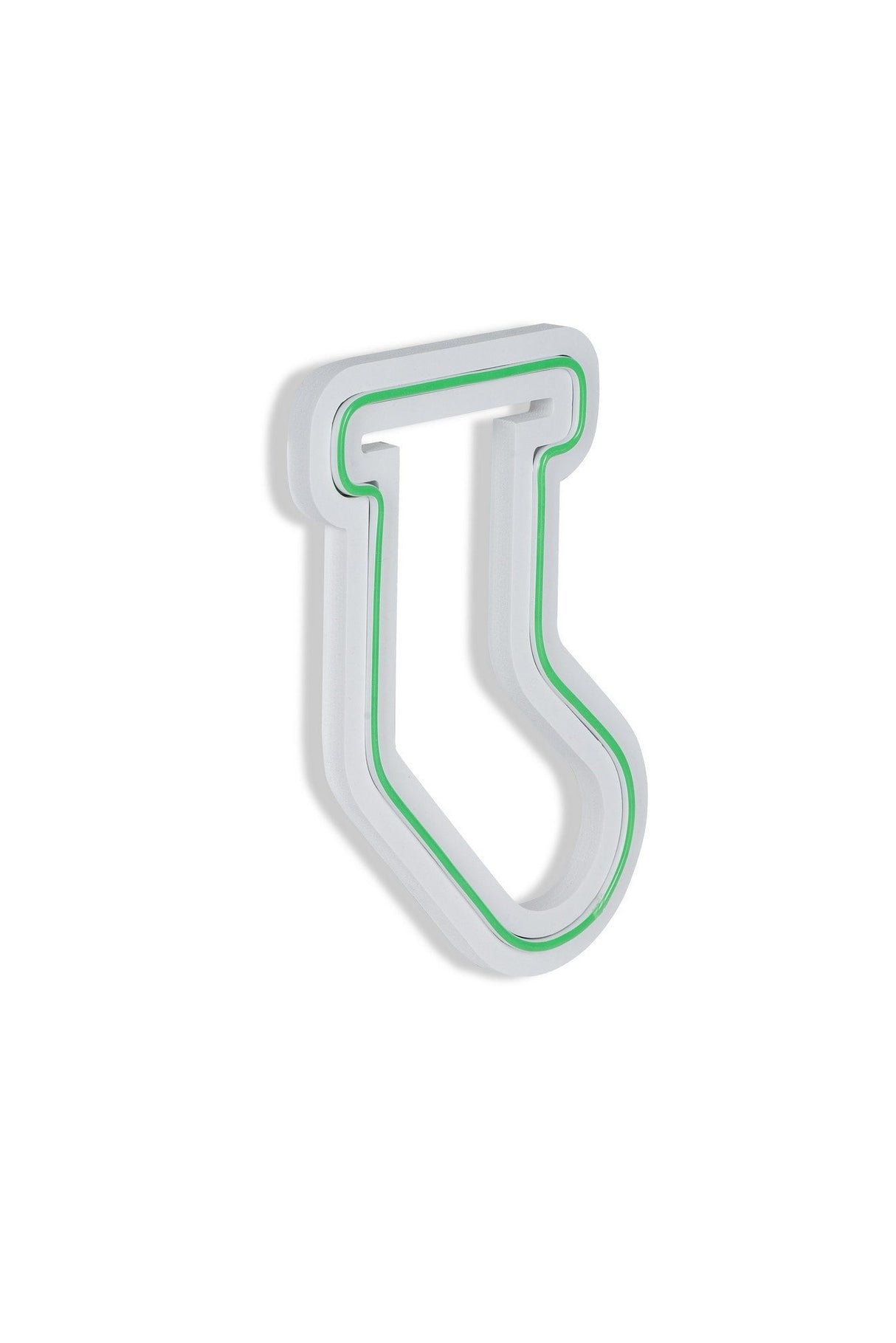 Lampă neon Socks, Diverse culori, 18x24x2 cm - Verde | SKU: 395NGR1965 | Lampă neon Socks, 18x24x2 cm, varianta Verde, produs pentru amenajarea locuinței, disponibil online în România la CasaMob