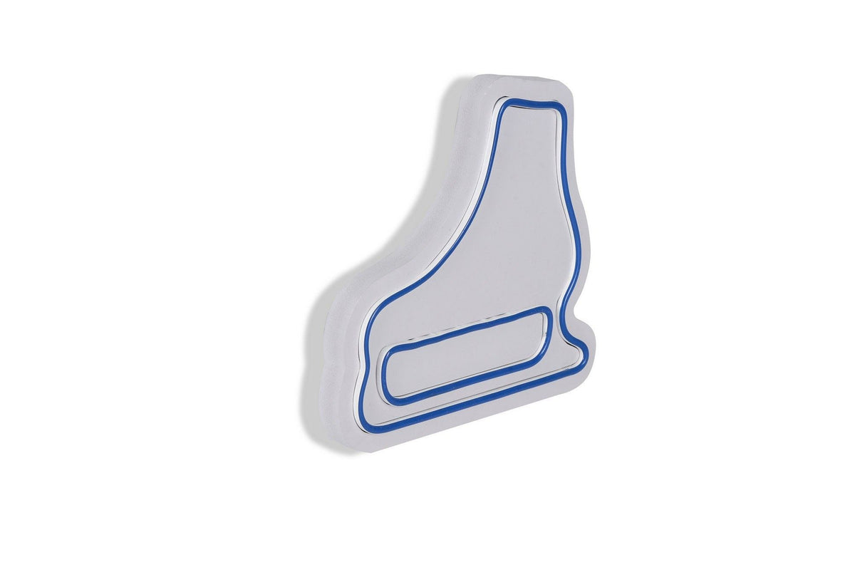 Lampă neon Ice-Skate, Diverse culori, 25x22x2 cm - Albastru | SKU: 395NGR1974 | Lampă neon Ice-Skate, 25x22x2 cm, varianta Albastru, produs pentru amenajarea locuinței, disponibil online în România la CasaMob