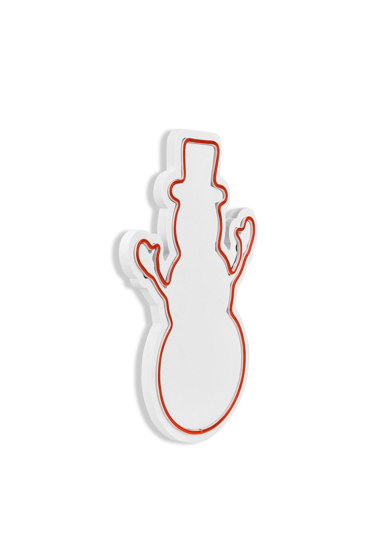 Lampă neon Snowman, Diverse culori, 18x35x2 cm - Roșu | SKU: 395NGR1978 | Lampă neon Snowman, 18x35x2 cm, varianta Roșu, produs pentru amenajarea locuinței, disponibil online în România la CasaMob