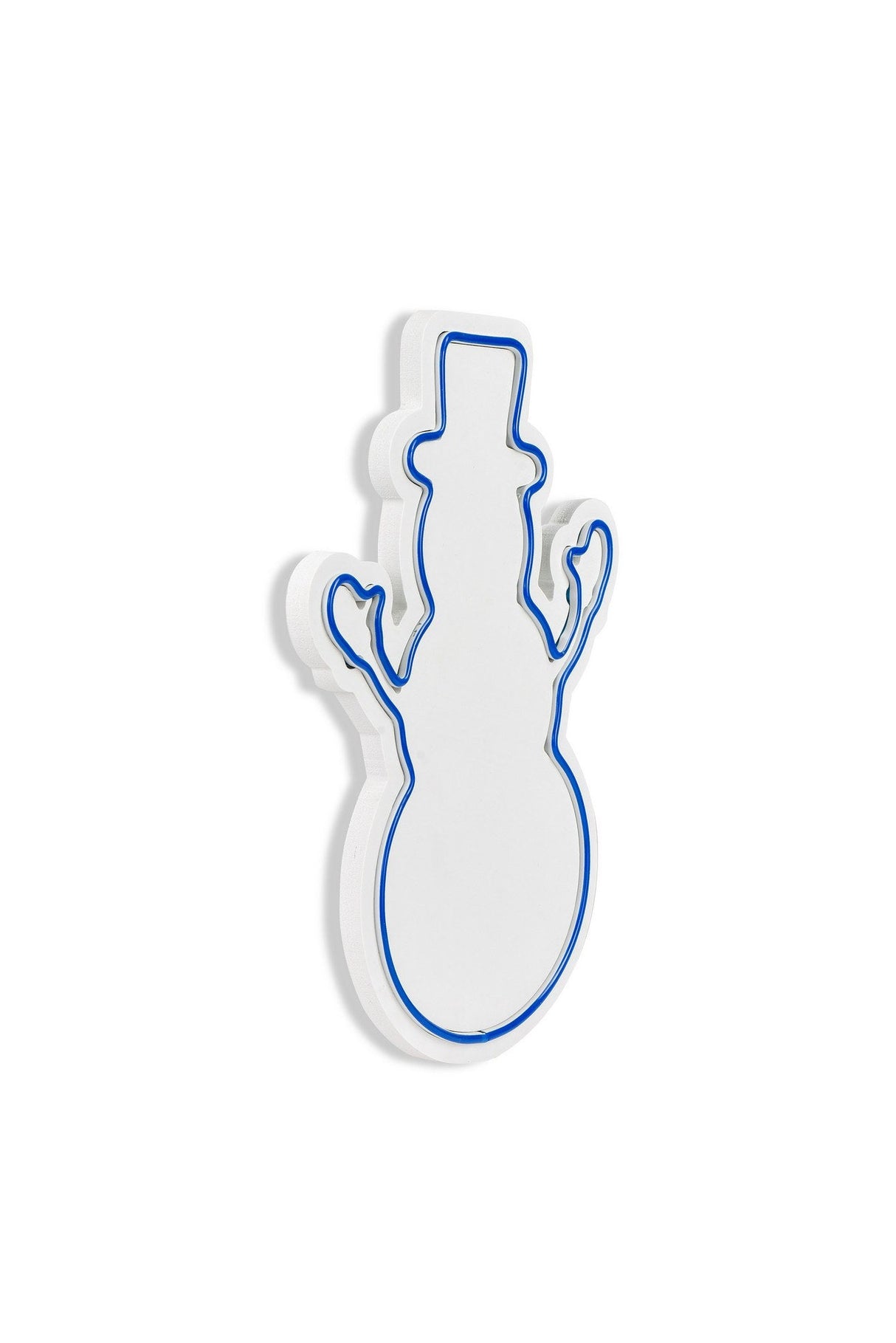 Lampă neon Snowman, Diverse culori, 18x35x2 cm - Albastru | SKU: 395NGR1979 | Lampă neon Snowman, 18x35x2 cm, varianta Albastru, produs pentru amenajarea locuinței, disponibil online în România la CasaMob