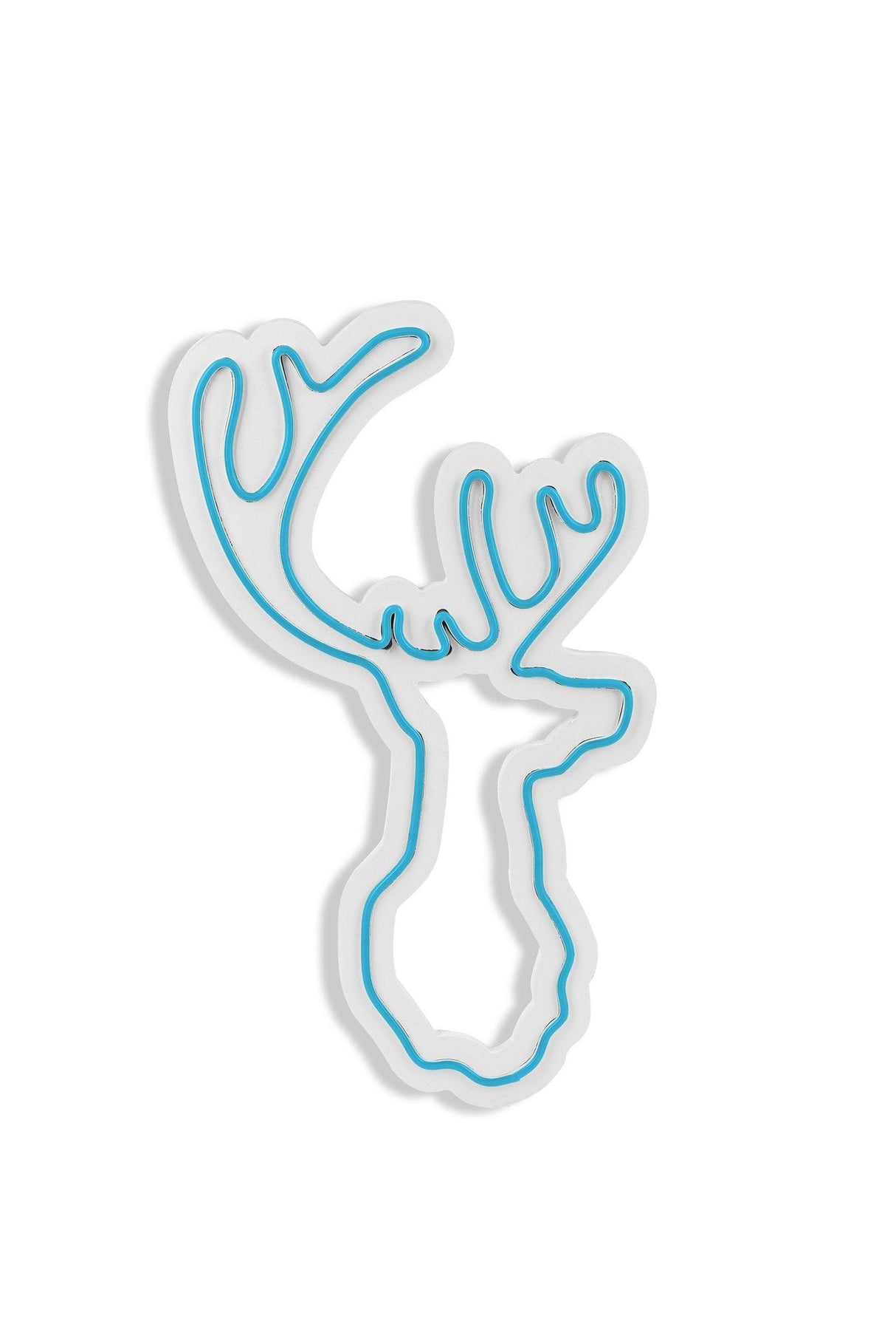 Lampă neon Deer, Diverse culori, 21x34x2 cm - Albastru | SKU: 395NGR1984 | Lampă neon Deer, 21x34x2 cm, varianta Albastru, produs pentru amenajarea locuinței, disponibil online în România la CasaMob