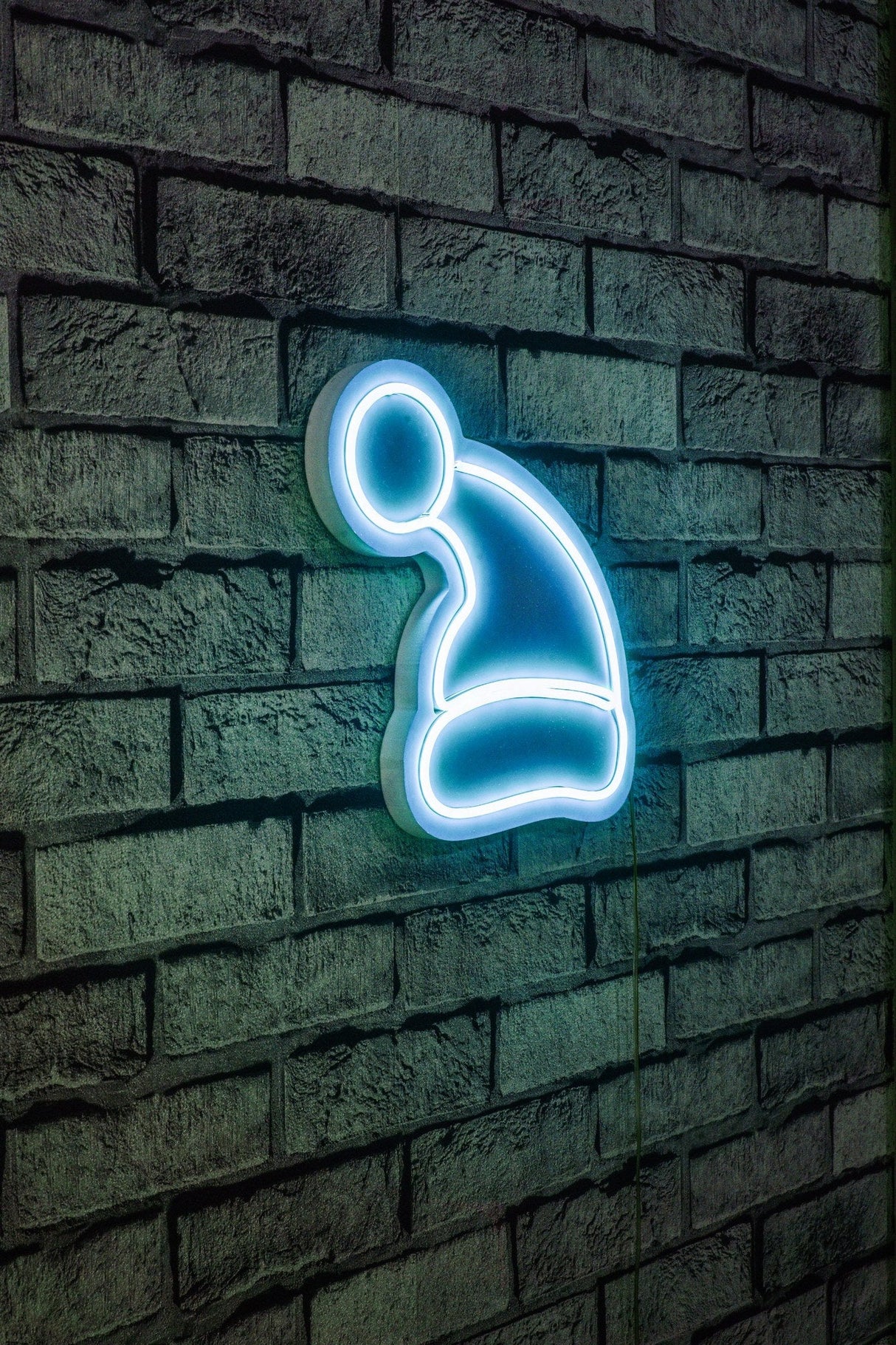 Lampă neon Santa Claus, Diverse culori, 28x26x2 cm - Albastru | SKU: 395NGR1989 | Lampă neon Santa Claus, 28x26x2 cm, varianta Albastru, produs pentru amenajarea locuinței, disponibil online în România la CasaMob