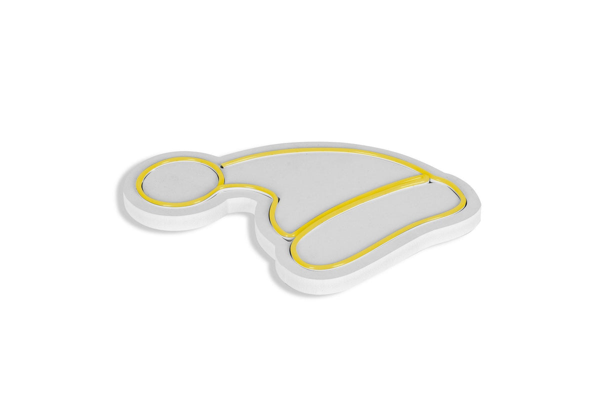Lampă neon Santa Claus, Diverse culori, 28x26x2 cm - Galben | SKU: 395NGR1991 | Lampă neon Santa Claus, 28x26x2 cm, varianta Galben, produs pentru amenajarea locuinței, disponibil online în România la CasaMob