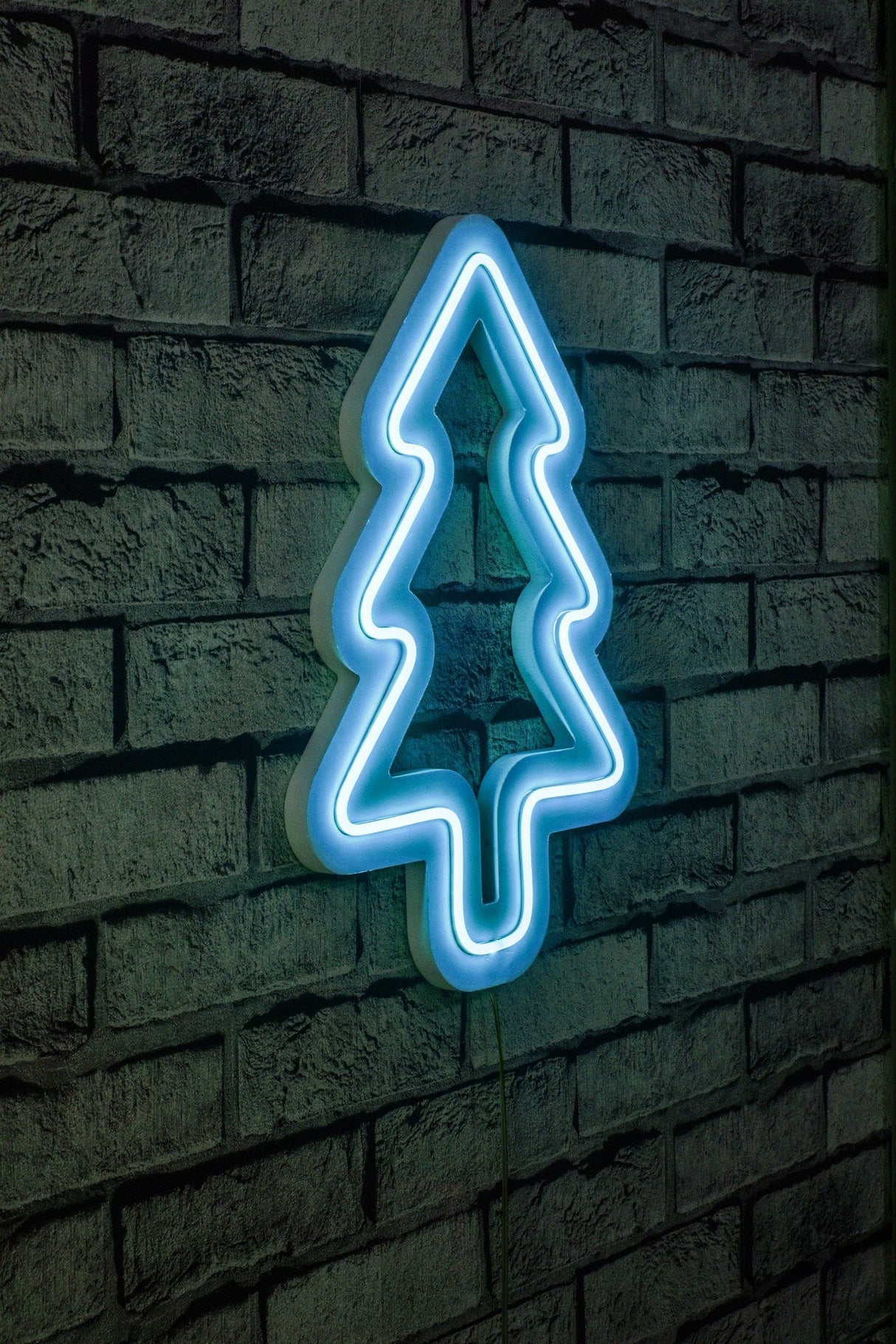Lampă neon Christmas pin, Diverse culori, 21x30x2 cm - Albastru | SKU: 395NGR1994 | Lampă neon Christmas pin, 21x30x2 cm, varianta Albastru, produs pentru amenajarea locuinței, disponibil online în România la CasaMob