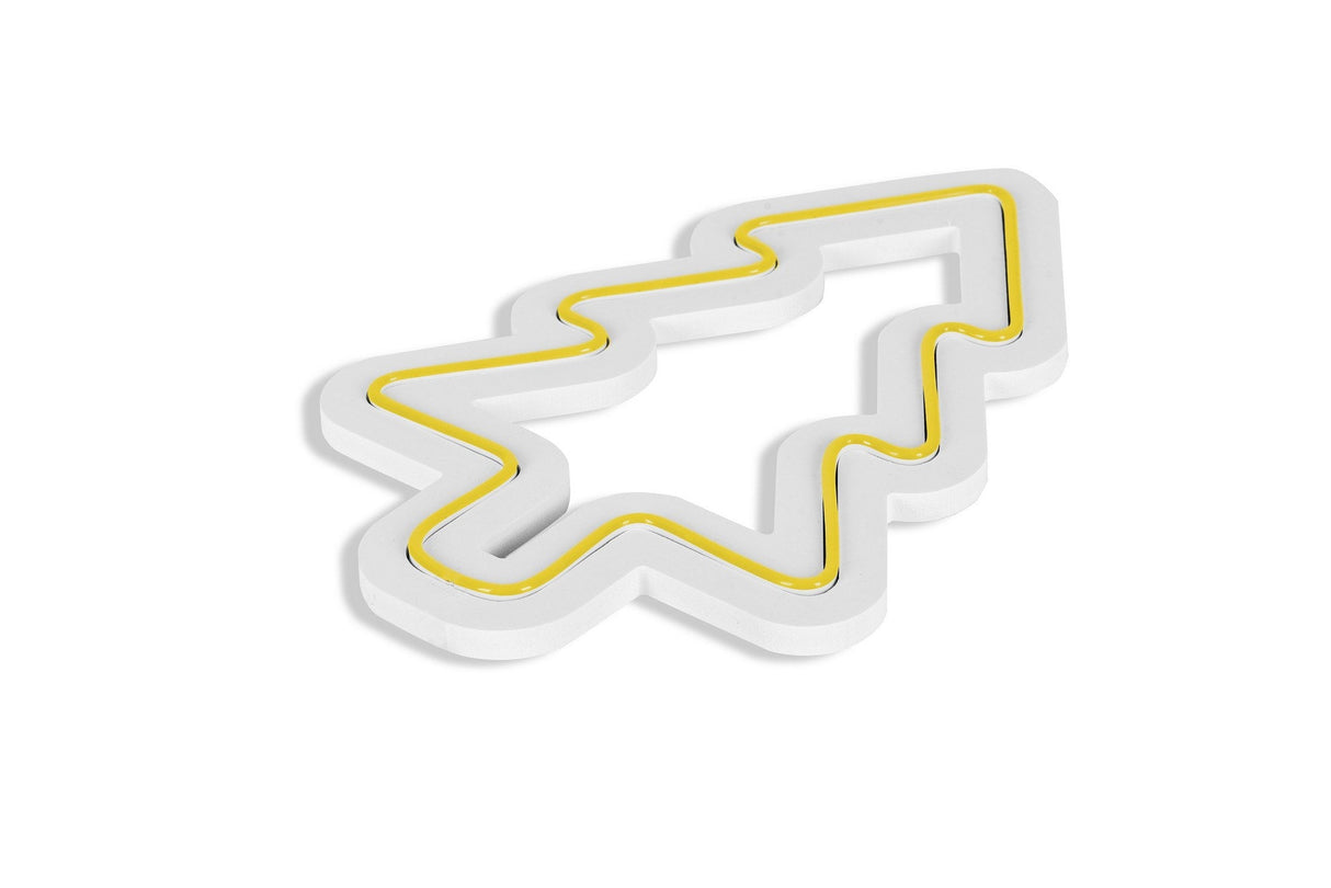 Lampă neon Christmas pin, Diverse culori, 21x30x2 cm - Galben | SKU: 395NGR1996 | Lampă neon Christmas pin, 21x30x2 cm, varianta Galben, produs pentru amenajarea locuinței, disponibil online în România la CasaMob