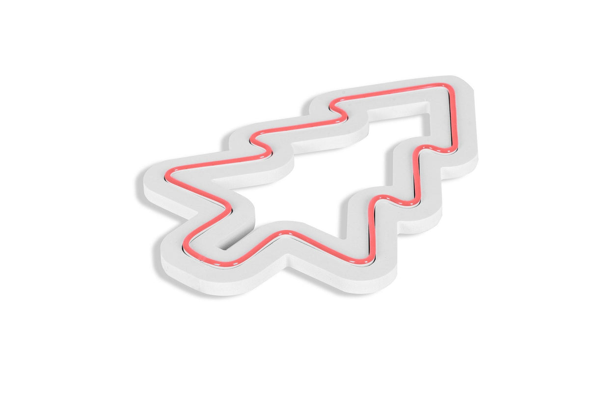 Lampă neon Christmas pin, Diverse culori, 21x30x2 cm - Roz | SKU: 395NGR1997 | Lampă neon Christmas pin, 21x30x2 cm, varianta Roz, produs pentru amenajarea locuinței, disponibil online în România la CasaMob