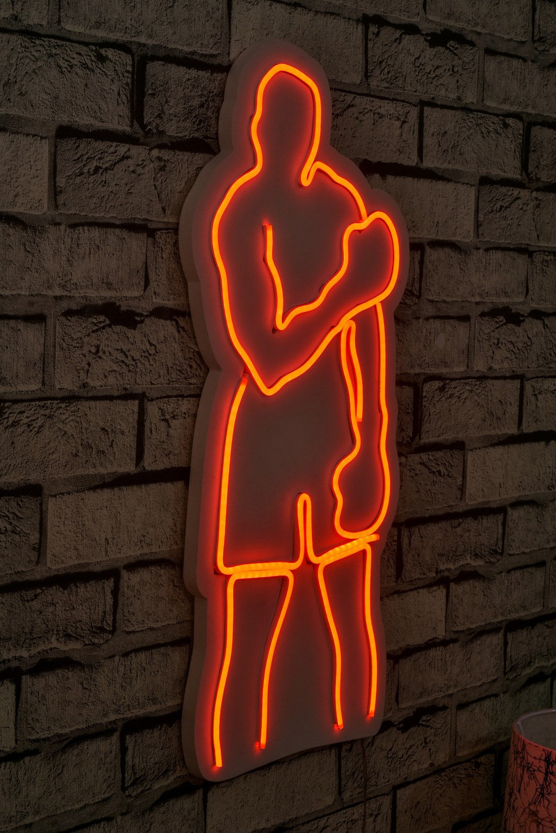 Lampă neon Muhammed Ali, Diverse culori, 28x60x2 cm - Roșu | SKU: 395NGR2067 | Lampă neon Muhammed Ali, 28x60x2 cm, varianta Roșu, produs pentru amenajarea locuinței, disponibil online în România la CasaMob