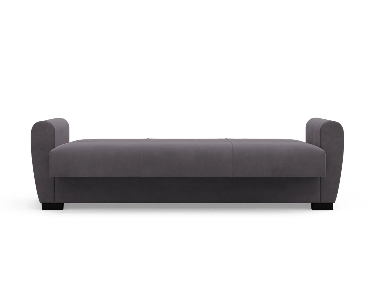 Canapea extensibilă 3 locuri Valencia, cu ladă de depozitare, Diverse culori, 220x68x90 cm - Gri închis | SKU: 3SBC/xx-SWG019 | Canapea extensibilă 3 locuri Valencia, cu ladă de depozitare, 220x68x90 cm, varianta Gri închis, produs pentru amenajarea locuinței, disponibil online în România la CasaMob