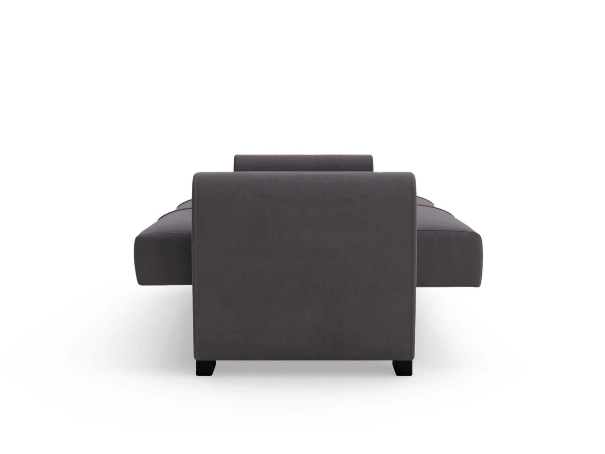 Canapea extensibilă 3 locuri Valencia, cu ladă de depozitare, Diverse culori, 220x68x90 cm - Gri închis | SKU: 3SBC/xx-SWG019 | Canapea extensibilă 3 locuri Valencia, cu ladă de depozitare, 220x68x90 cm, varianta Gri închis, produs pentru amenajarea locuinței, disponibil online în România la CasaMob