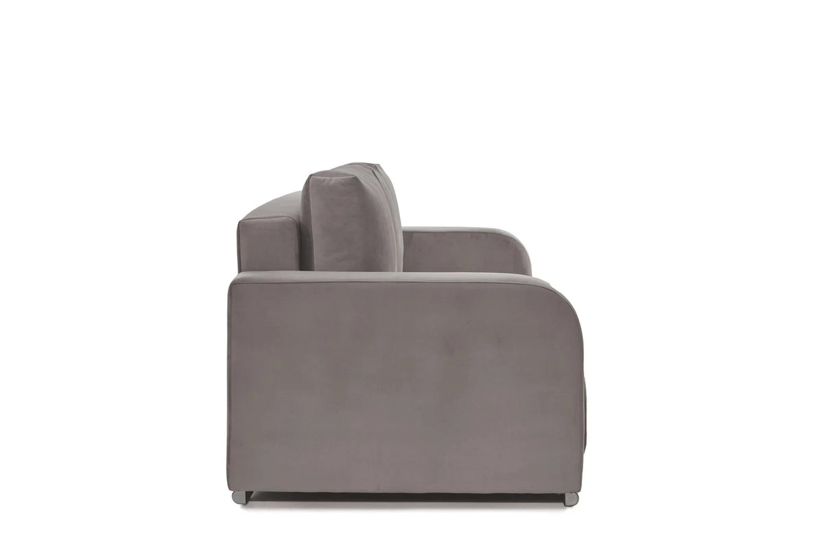 Canapea extensibilă 3 locuri cu depozitare Armando, Diverse culori, 230x92x90 cm - Verde | SKU: 3SBD/VEL010 | Canapea extensibilă 3 locuri cu depozitare Armando, 230x92x90 cm, varianta Verde, produs pentru amenajarea locuinței, disponibil online în România la CasaMob