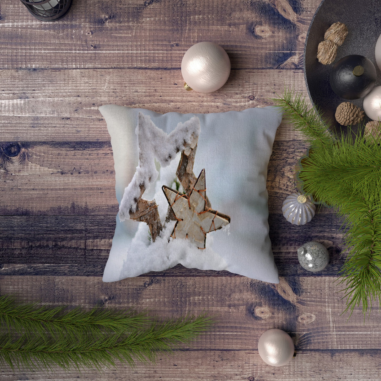 Pernă decorativă NYXMAS030, Multicolor, 43x43 cm
