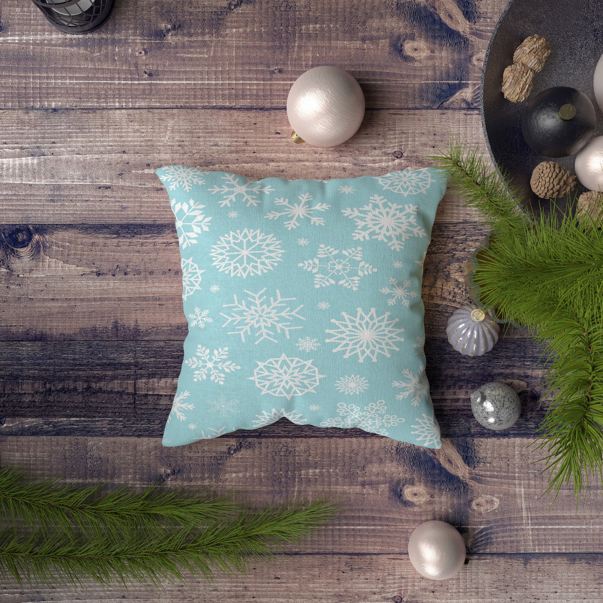 Pernă decorativă NYXMAS119, Multicolor, 43x43 cm