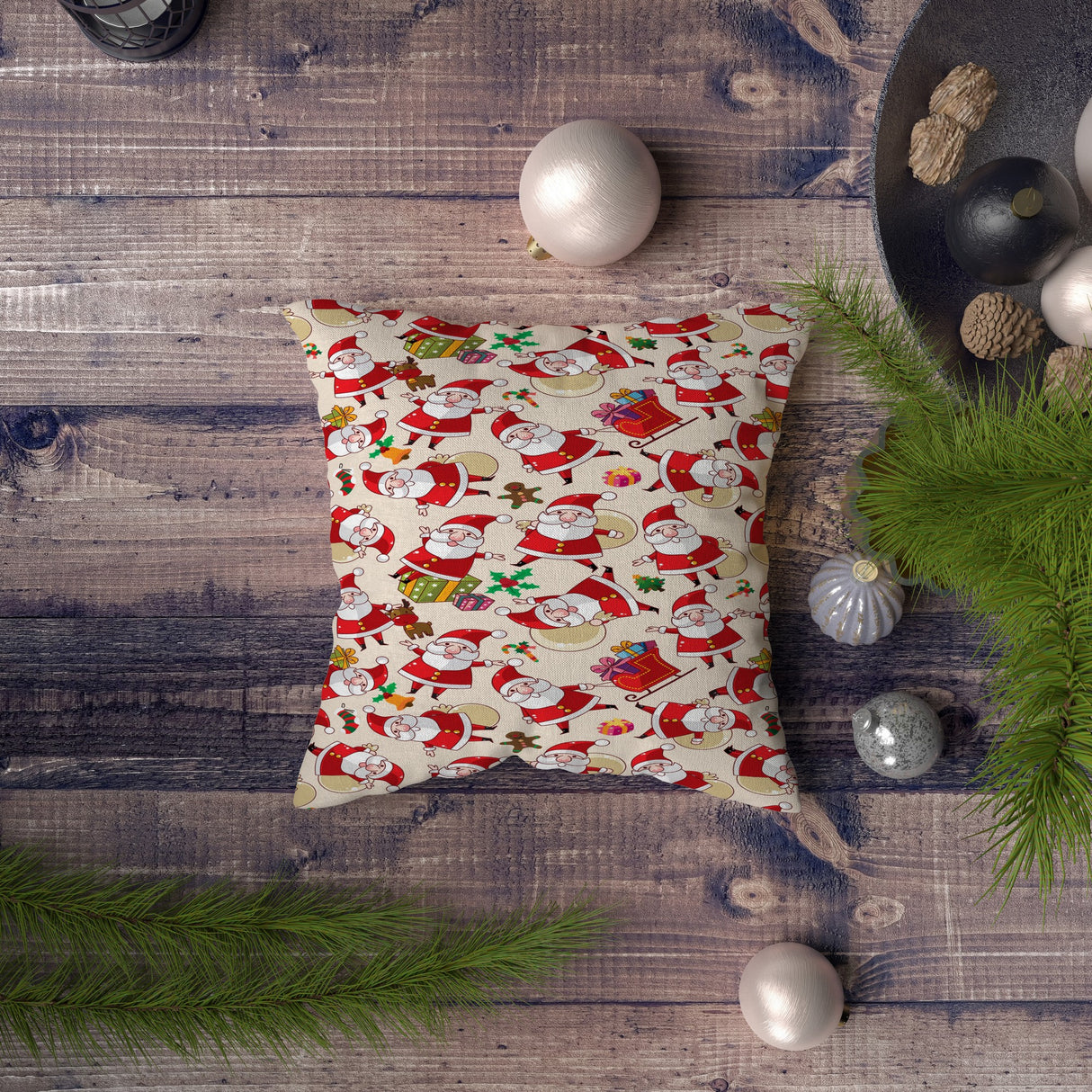 Pernă decorativă NYXMAS135, Multicolor, 43x43 cm