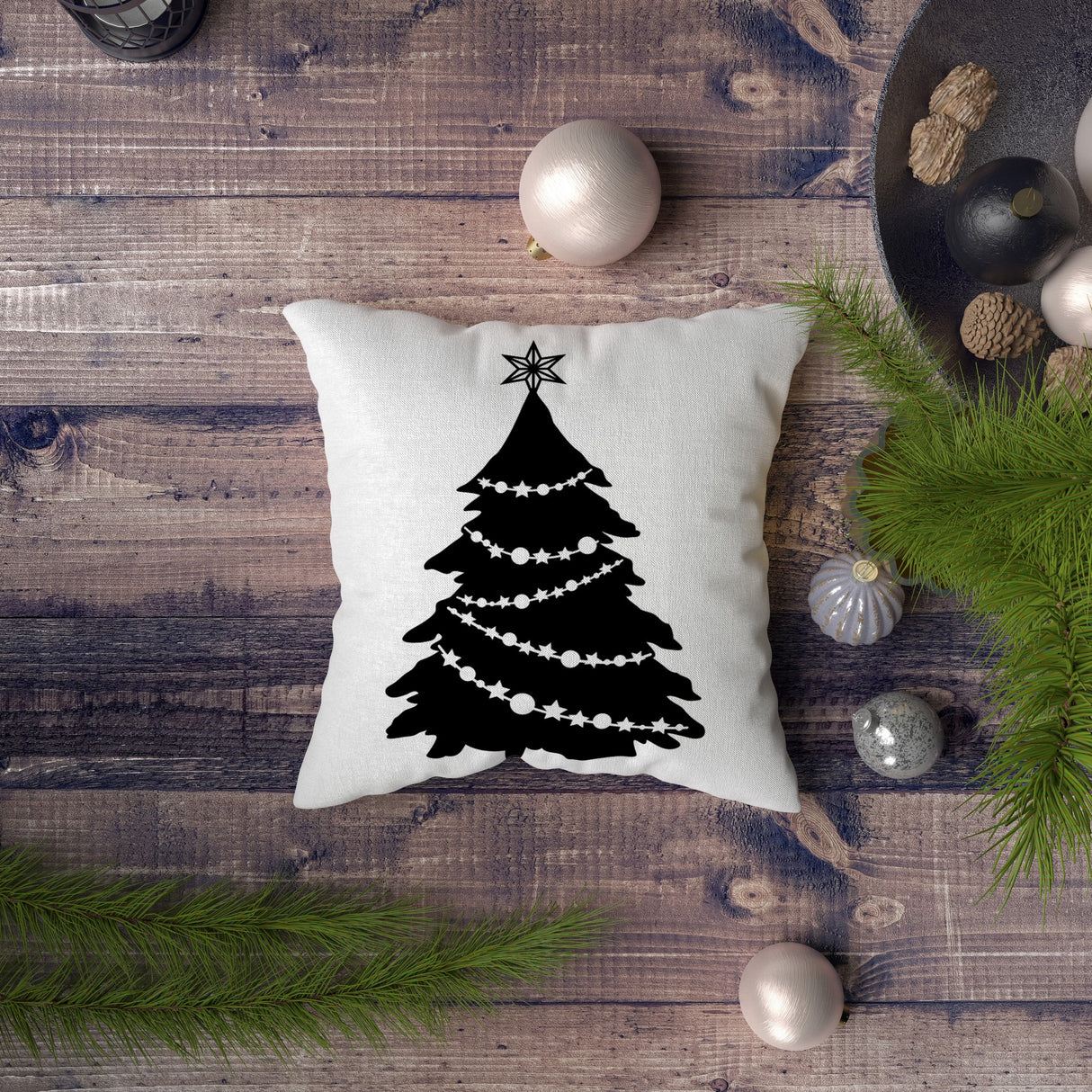 Pernă decorativă NYXMAS134, Multicolor, 43x43 cm