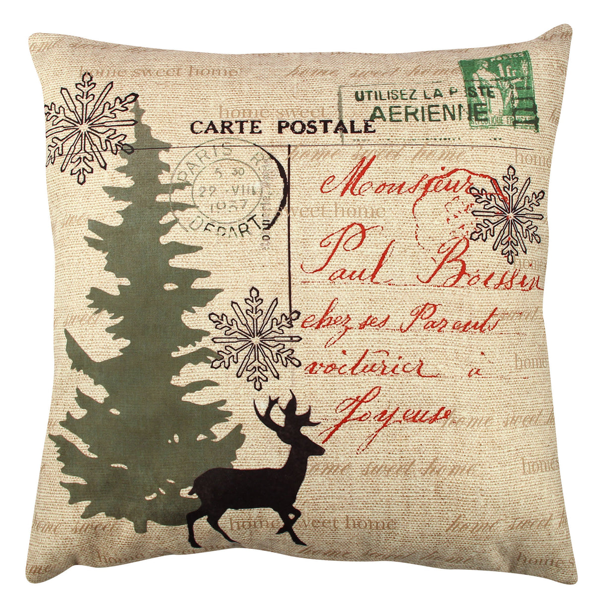 Pernă decorativă A11908, Multicolor, 43x43 cm