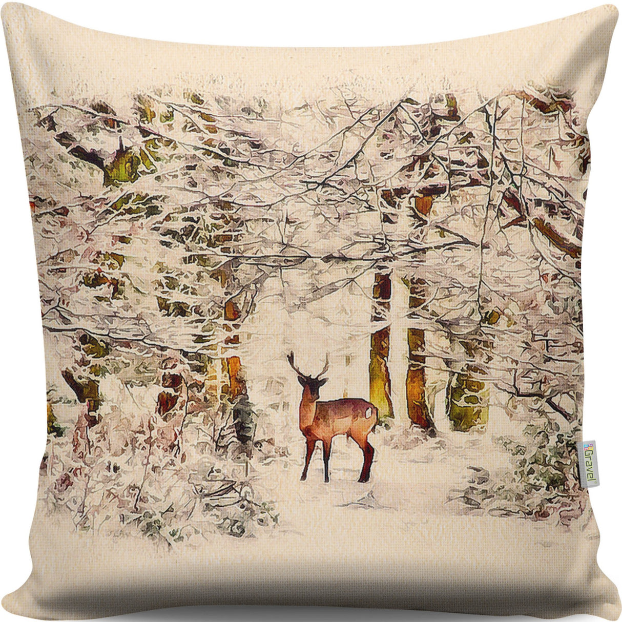 Pernă decorativă A13043, Multicolor, 43x43 cm