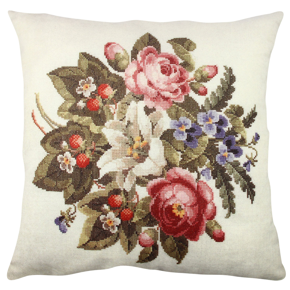 Pernă decorativă A11840, Multicolor, 43x43 cm