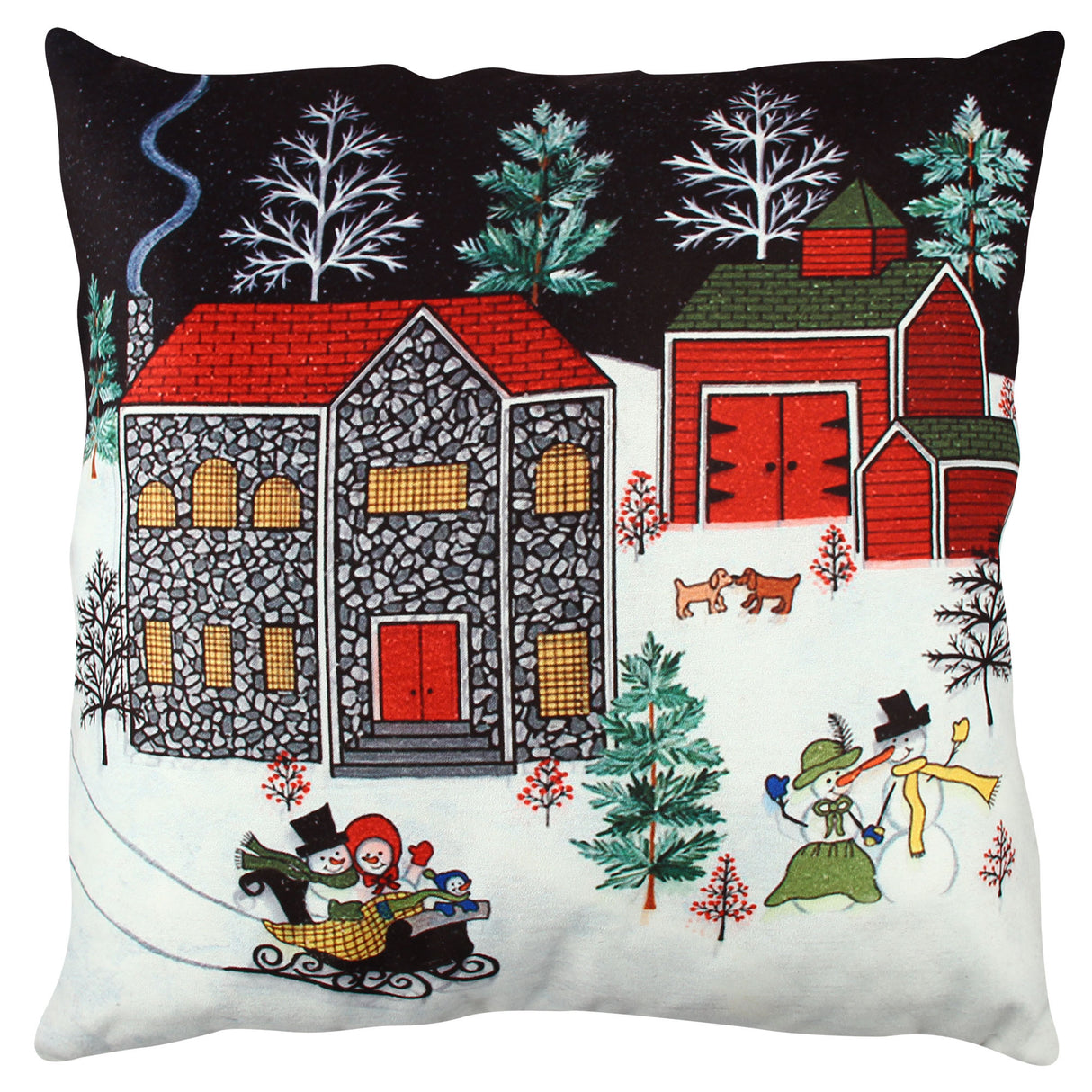 Pernă decorativă A11843, Multicolor, 43x43 cm