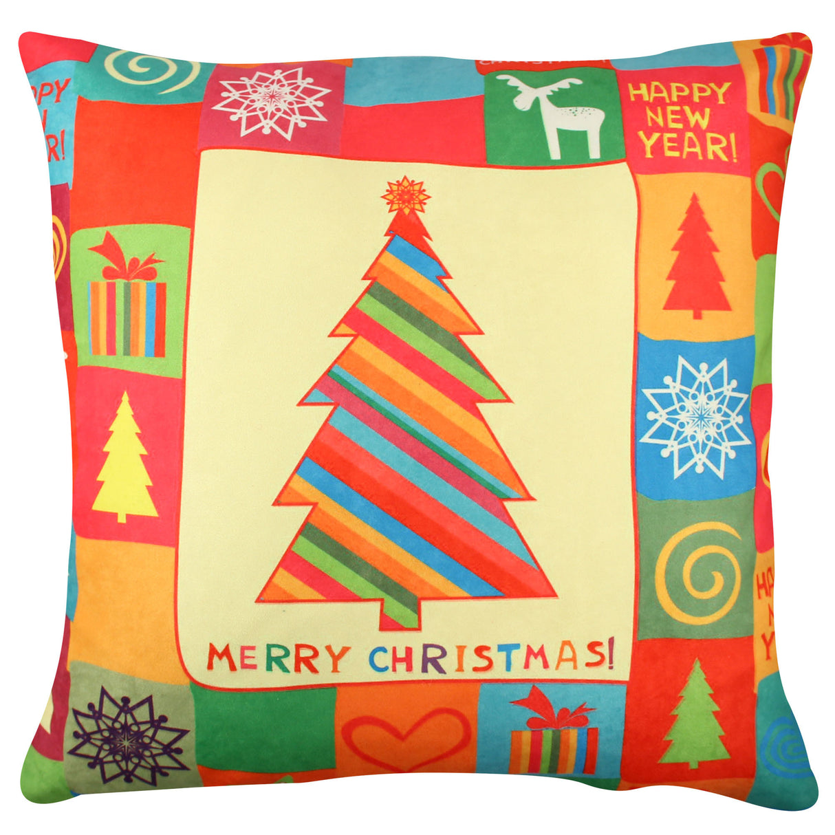 Pernă decorativă A11926, Multicolor, 43x43 cm