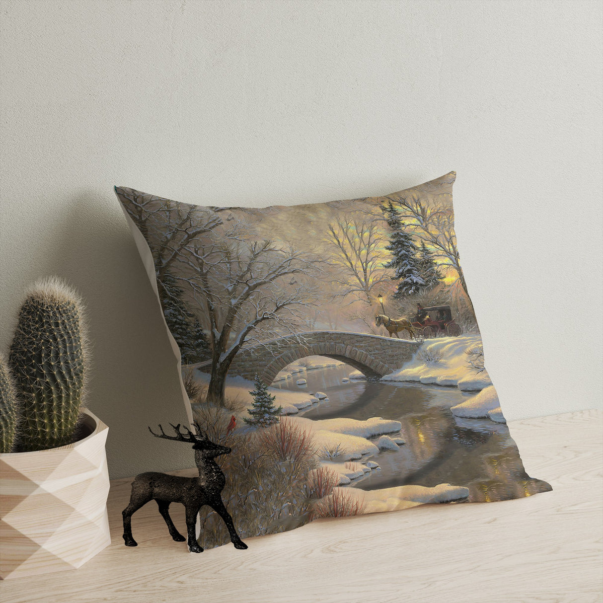 Pernă decorativă A13010, Multicolor, 43x43 cm