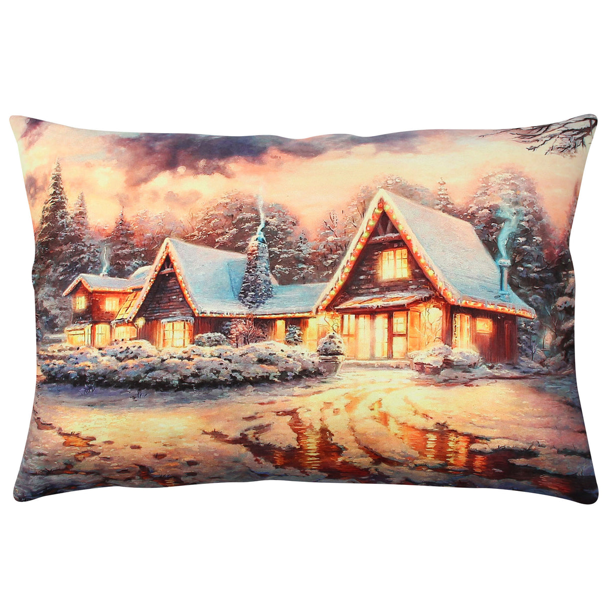 Pernă decorativă A50906, Multicolor, 33x48 cm