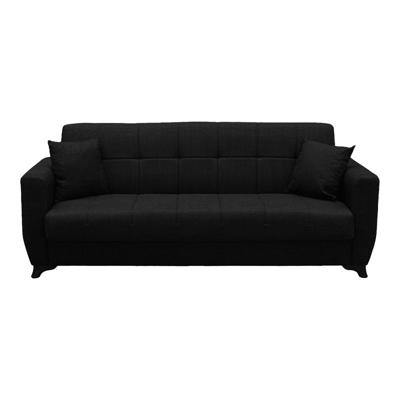 Canapea extensibilă Modesto, 3 locuri, cu spațiu de depozitare, Stofă, Diverse culori, 215x84x83 cm - Antracit | SKU: 438-000015 | Canapea extensibilă Modesto, 3 locuri, cu spațiu de depozitare, Stofă, 215x84x83 cm, varianta Antracit, produs pentru amenajarea locuinței, disponibil online în România la CasaMob