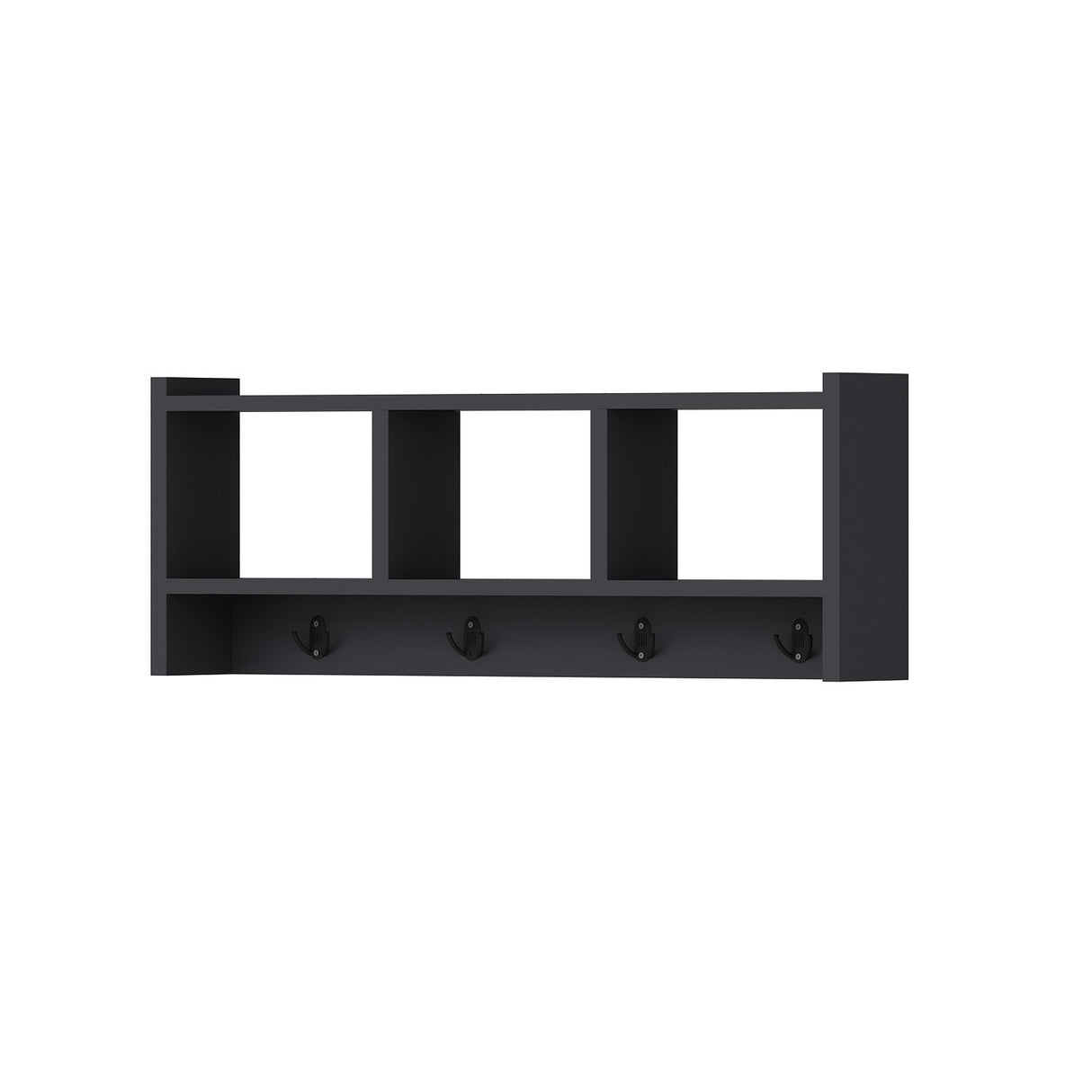 Cuier Midnight, Antracit, 76x22x35 cm