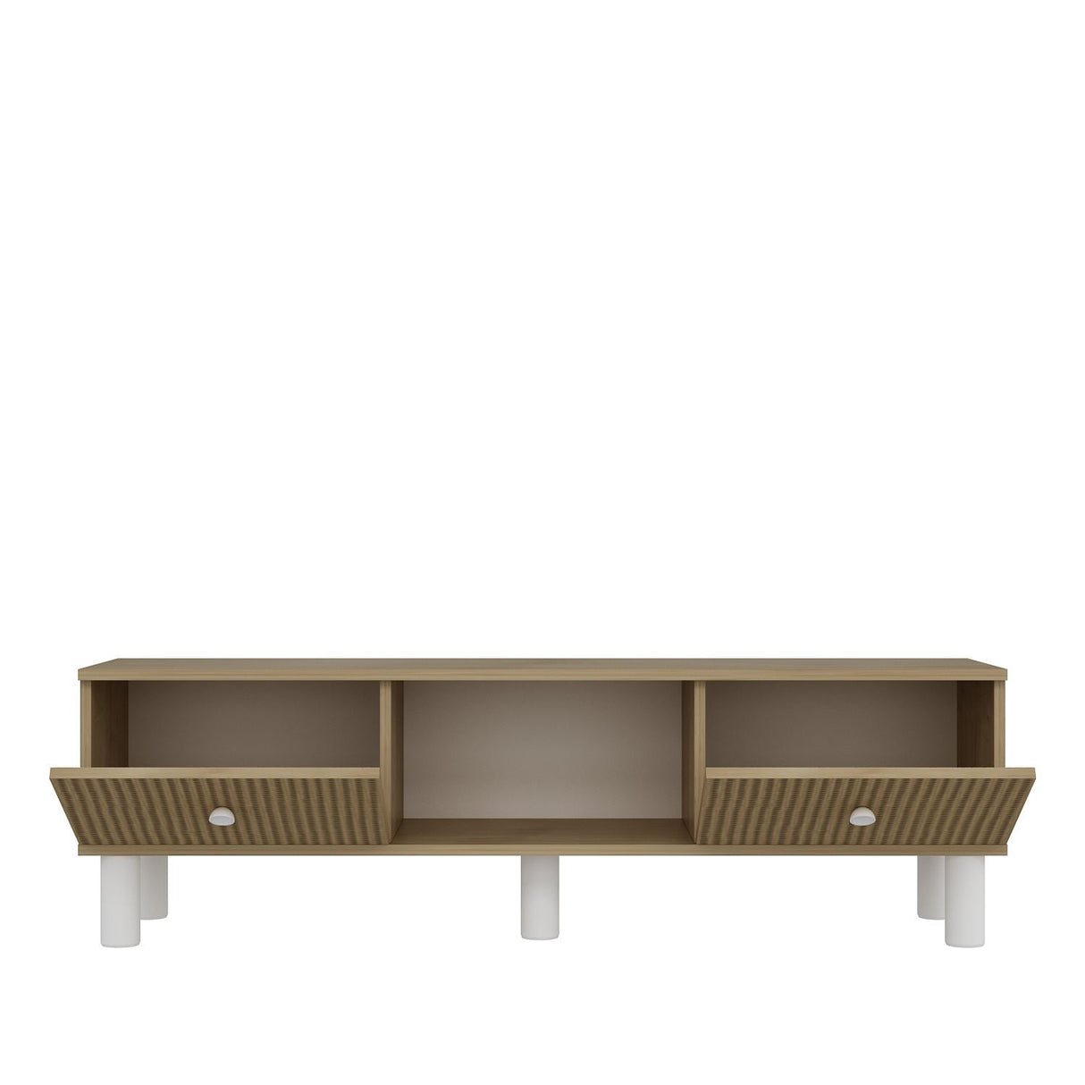 Comodă TV Mono, Diverse culori, 150x30x41 cm - Stejar safir - Hazeran | SKU: 475OLV1477 | Comodă TV Mono, 150x30x41 cm, varianta Stejar safir - Hazeran, produs pentru amenajarea locuinței, disponibil online în România la CasaMob