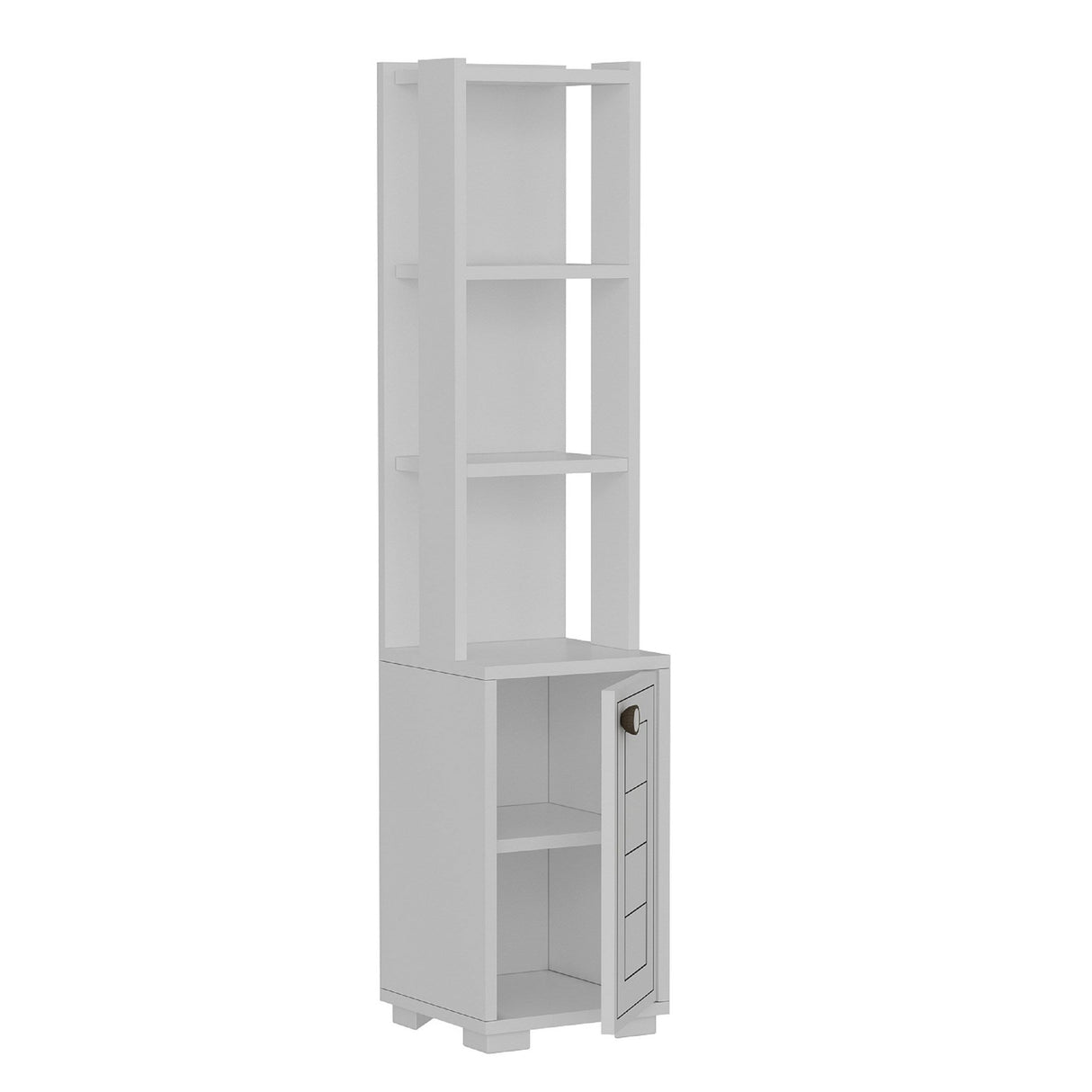 Bibliotecă Anka, Diverse culori, 30x22x135 cm - Alb | SKU: 475OLV2113 | Bibliotecă Anka, 30x22x135 cm, varianta Alb, produs pentru amenajarea locuinței, disponibil online în România la CasaMob