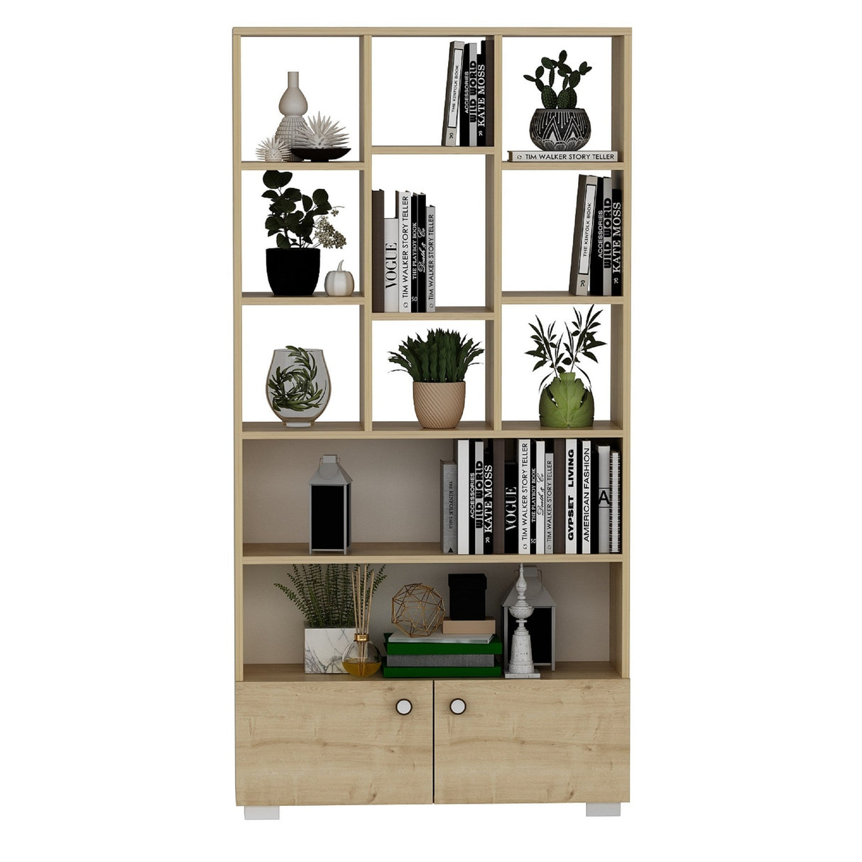 Bibliotecă Penguen, Diverse culori, 94x30x187 cm - Stejar safir | SKU: 475OLV2126 | Bibliotecă Penguen, 94x30x187 cm, varianta Stejar safir, produs pentru amenajarea locuinței, disponibil online în România la CasaMob