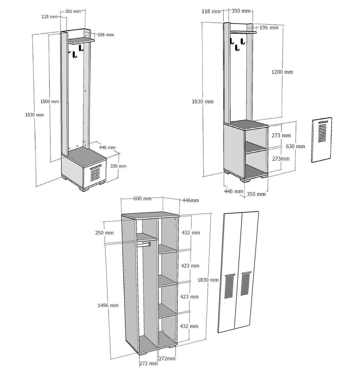 Cuier Asimo Deb, Diverse culori - Cuier Asimo Deb, Diverse culori, SKU 475OLV2785, imagine 6