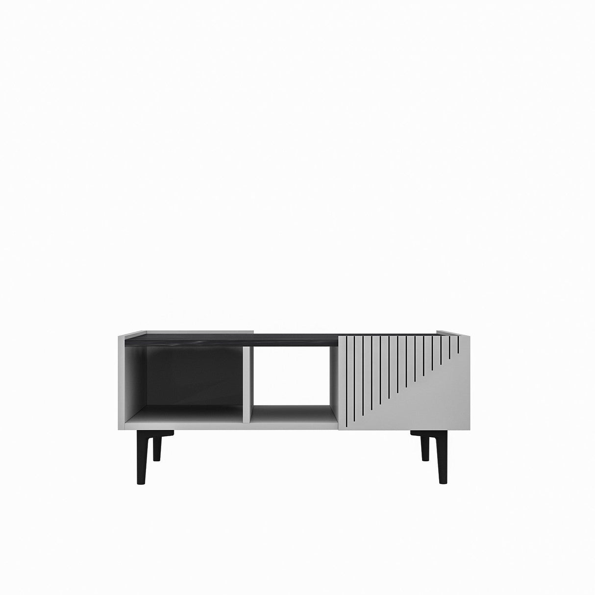 Set mobilă pentru sufragerie Draw, Diverse culori - Alb - Negru | SKU: 475OLV2802 | Set mobilă pentru sufragerie Draw, varianta Alb - Negru, produs pentru amenajarea locuinței, disponibil online în România la CasaMob