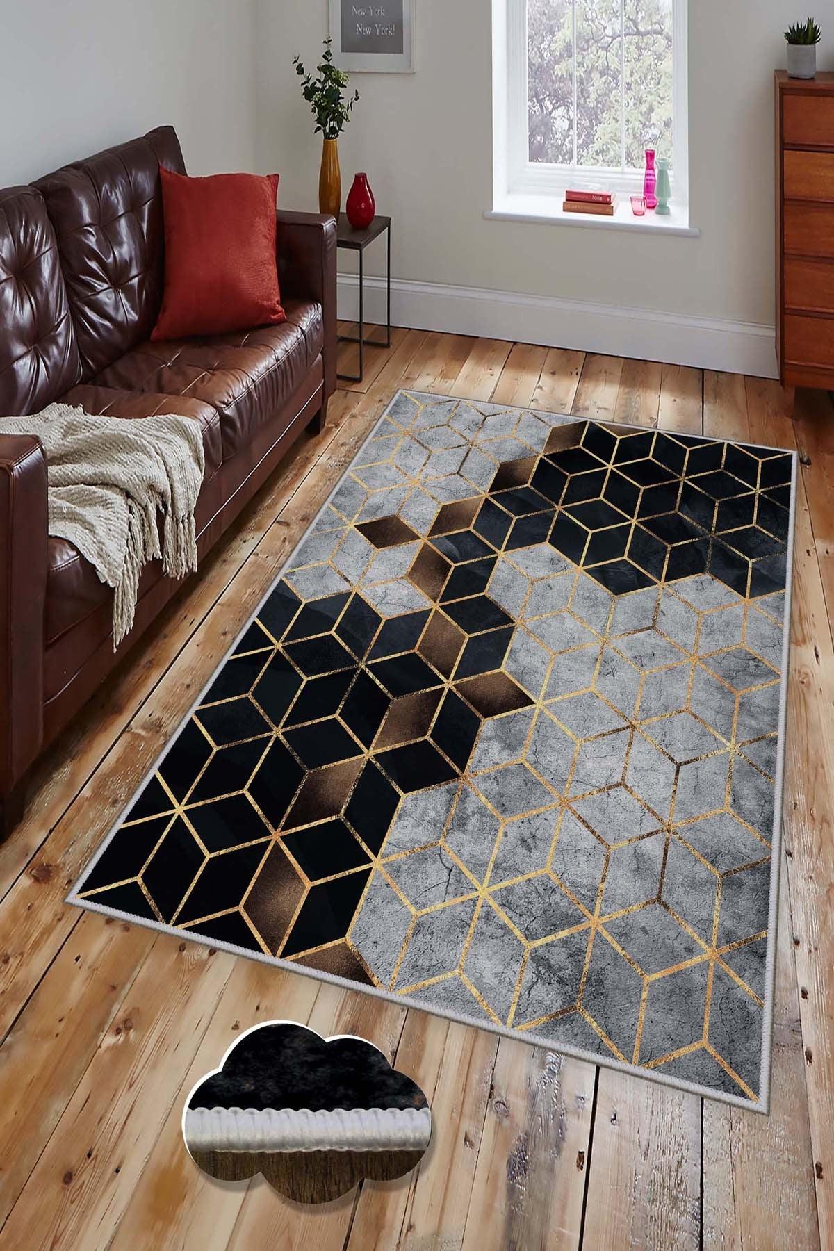 Covor de living / dormitor HMNT773, Multicolor