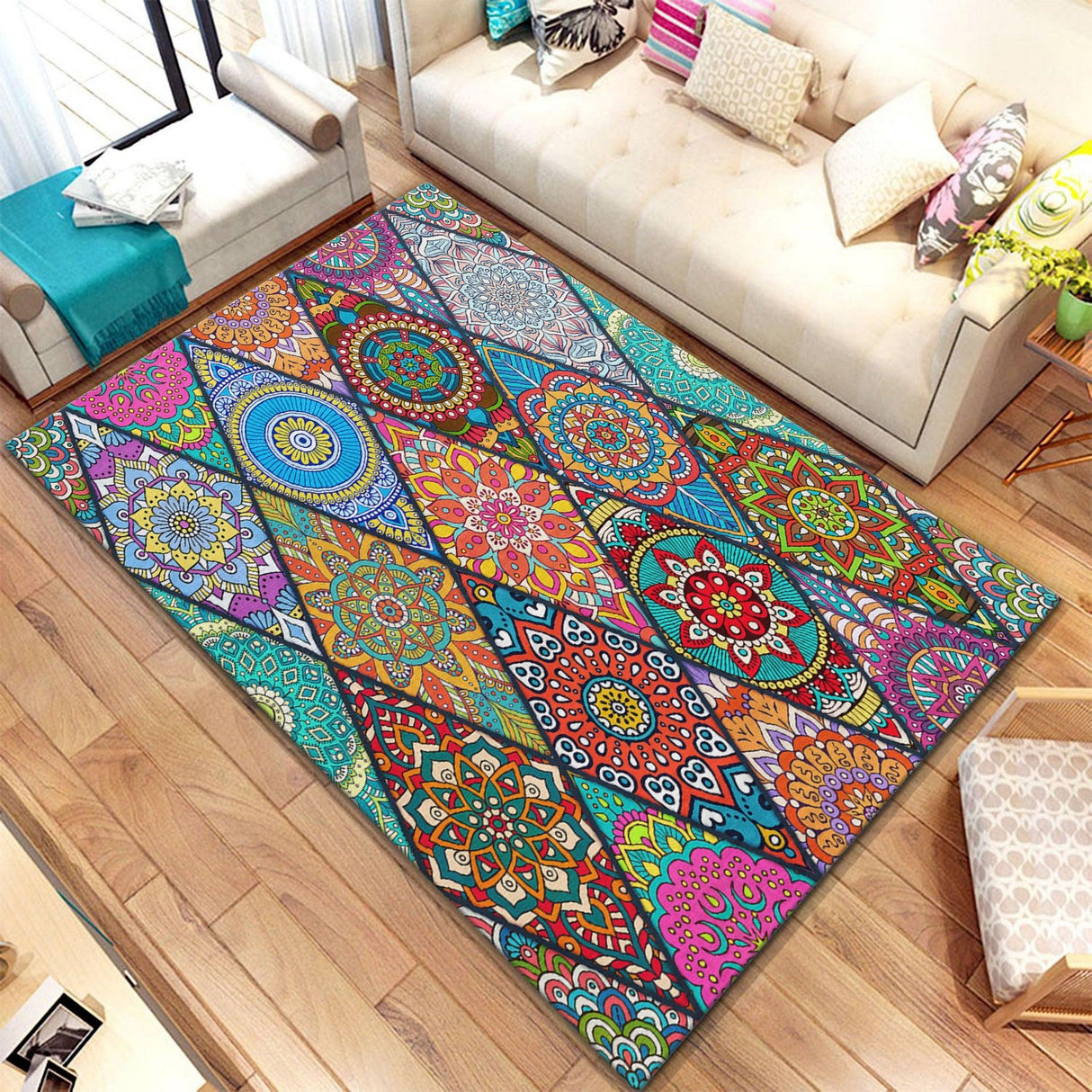 Covor de living / dormitor Sheba, Multicolor