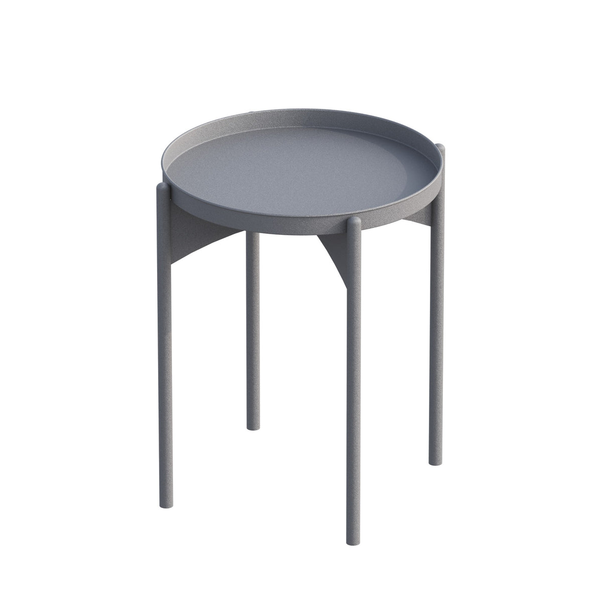 Măsuță de cafea Shb-002-D, Gri, 44x44x57 cm