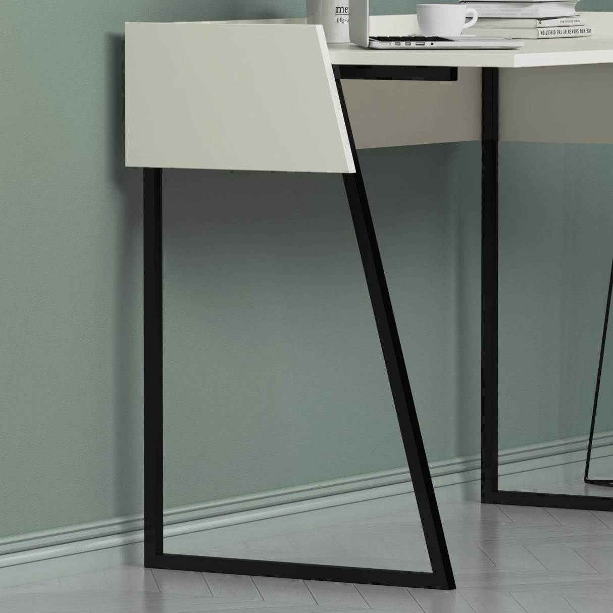 Birou Rone, Diverse culori, 104x57x78 cm - Alb | SKU: 492LGM1176 | Birou Rone, 104x57x78 cm, varianta Alb, produs pentru amenajarea locuinței, disponibil online în România la CasaMob