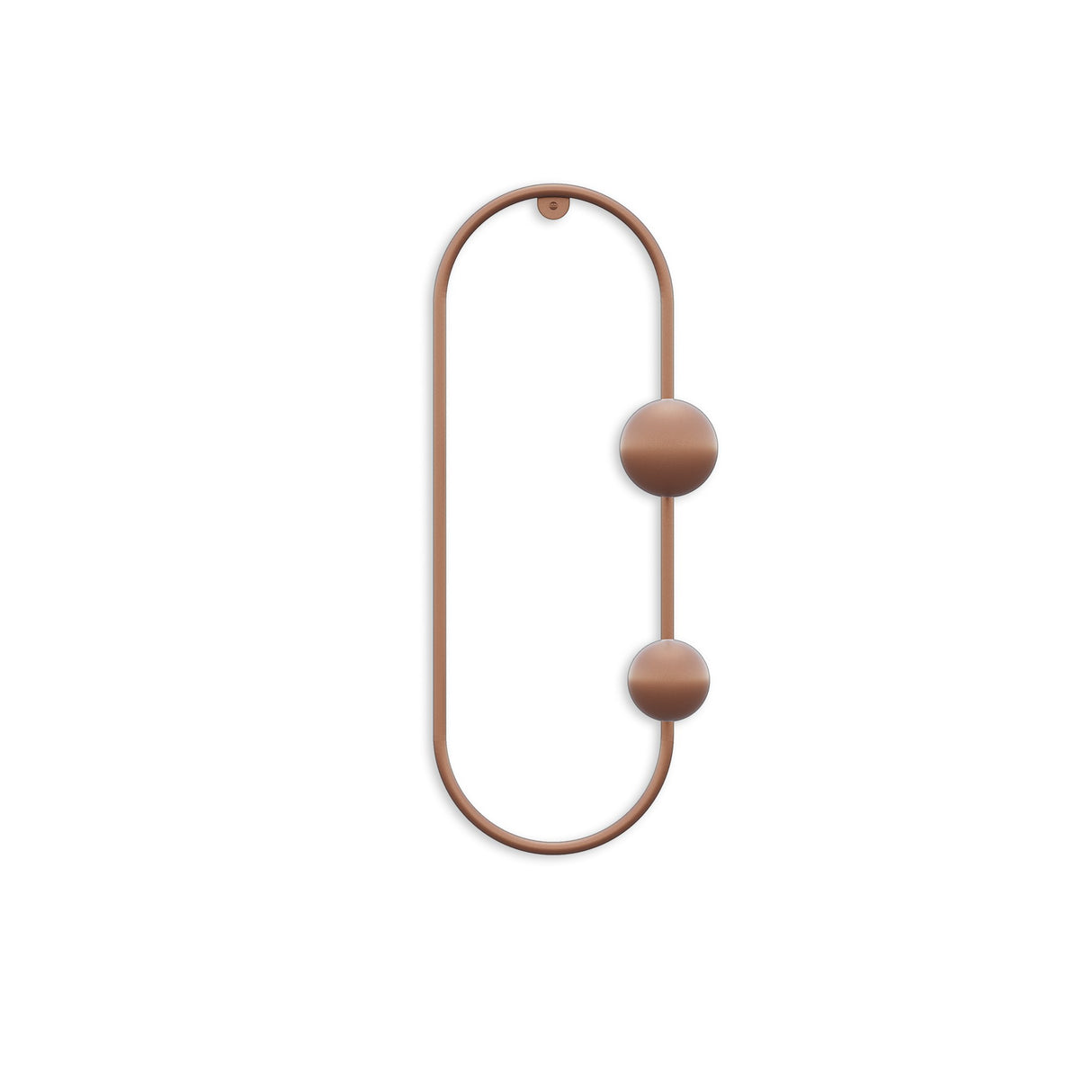 Cuier Cricket-C, Copper, 17x7 cm