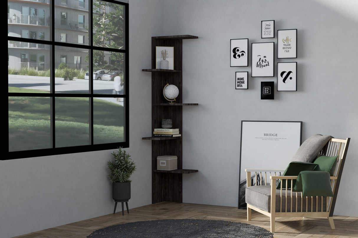 Bibliotecă Bled, Diverse culori, Diverse dimensiuni - Antracit - 40x24x160 cm | SKU: 495SSE1214 | Bibliotecă Bled, varianta Antracit - 40x24x160 cm, produs pentru amenajarea locuinței, disponibil online în România la CasaMob