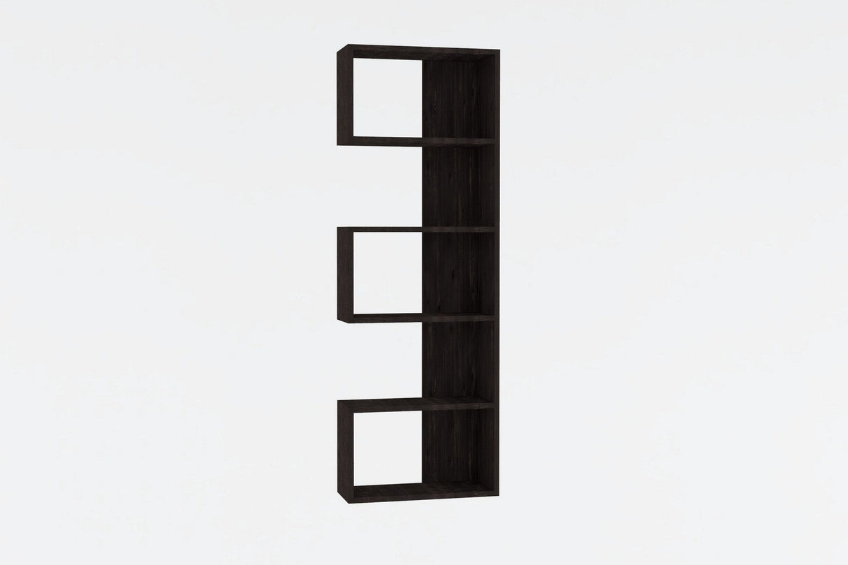 Bibliotecă Nebu, Diverse culori - Antracit | SKU: 495SSE1222 | Bibliotecă Nebu, varianta Antracit, produs pentru amenajarea locuinței, disponibil online în România la CasaMob