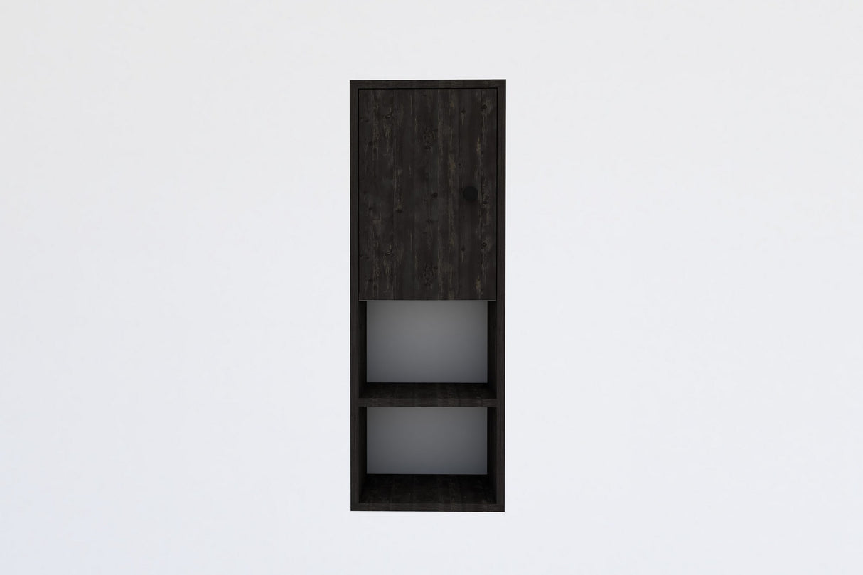 Bibliotecă Owen - Antrachite, Antracit, 33x31x92 cm