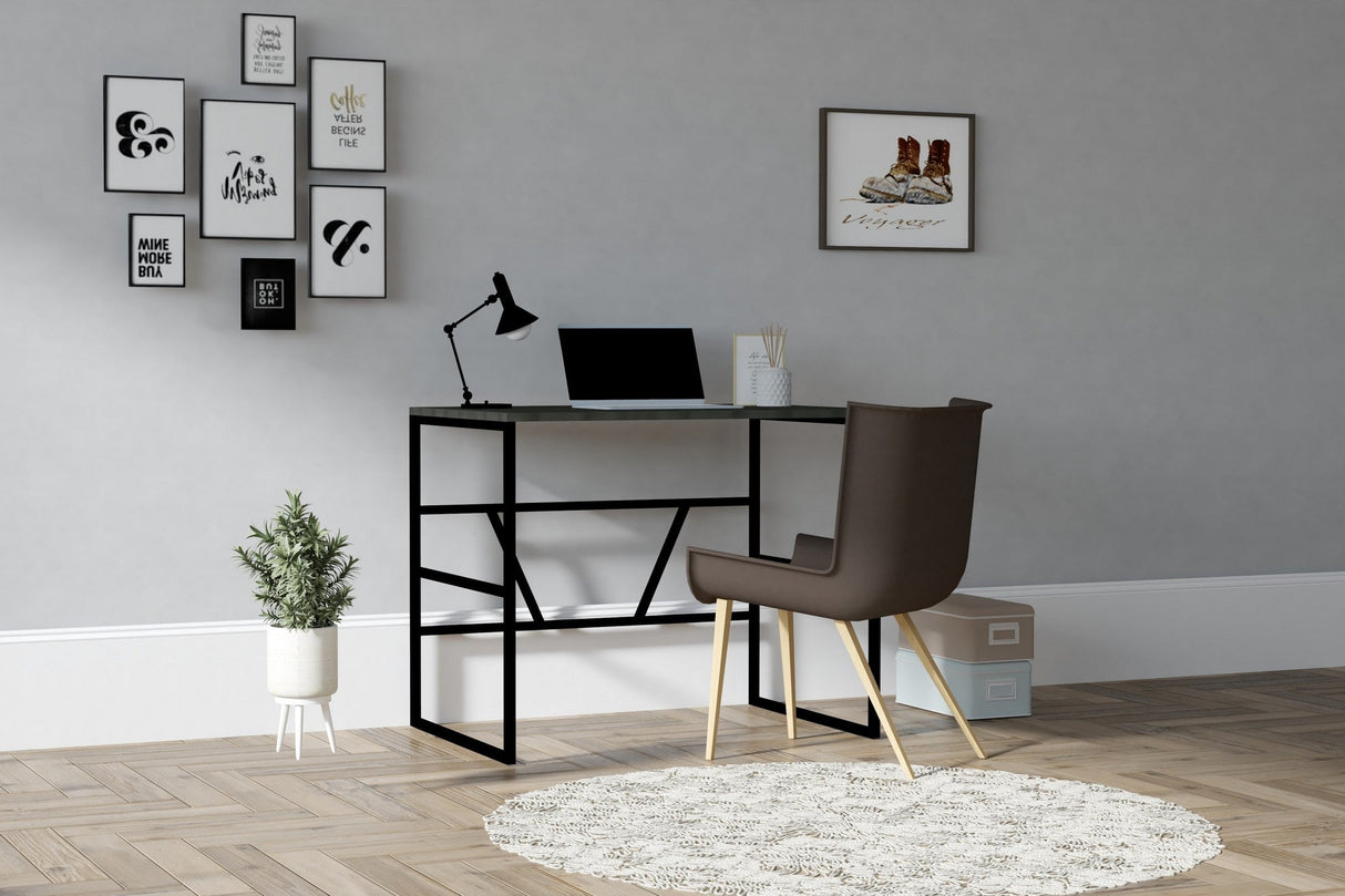 Birou Monea, Diverse culori, 90x74x60 cm - Antracit | SKU: 495SSE1503 | Birou Monea, 90x74x60 cm, varianta Antracit, produs pentru amenajarea locuinței, disponibil online în România la CasaMob