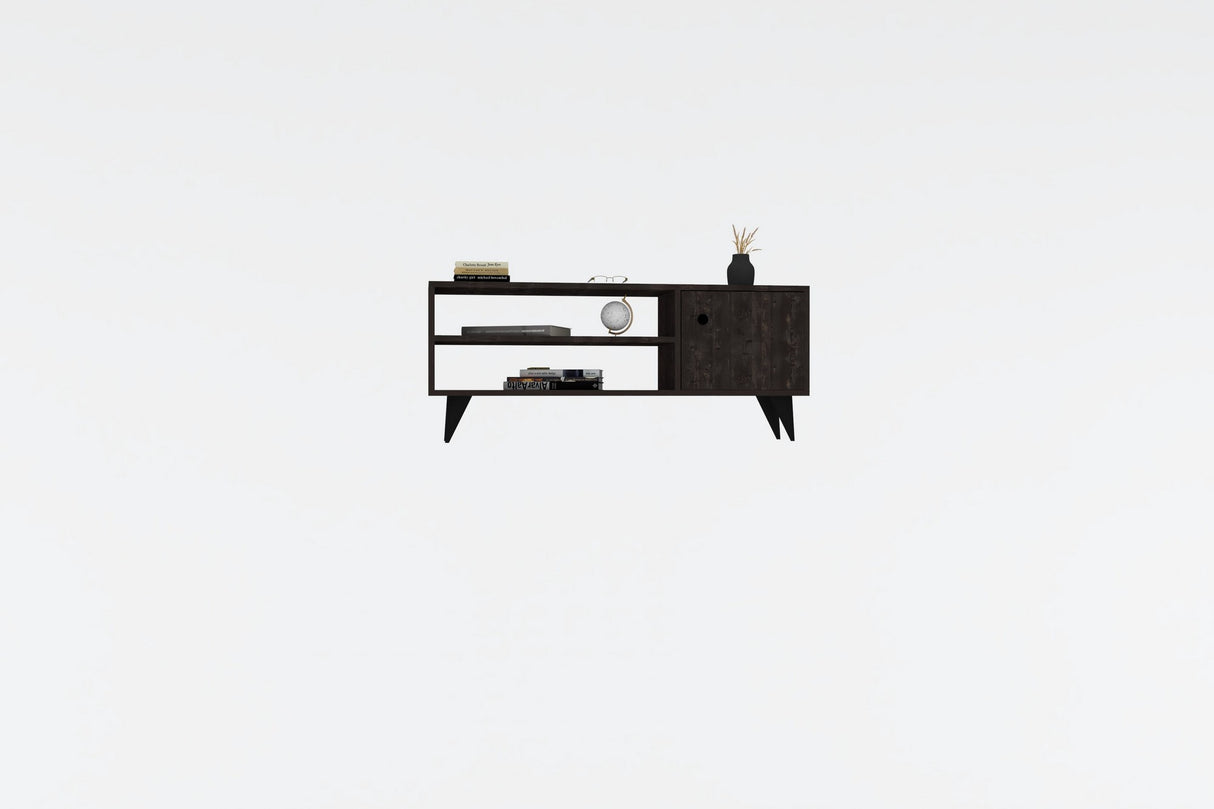 Comodă TV Jena, Diverse culori, 120x29x50 cm - Antracit | SKU: 495SSE1617 | Comodă TV Jena, 120x29x50 cm, varianta Antracit, produs pentru amenajarea locuinței, disponibil online în România la CasaMob